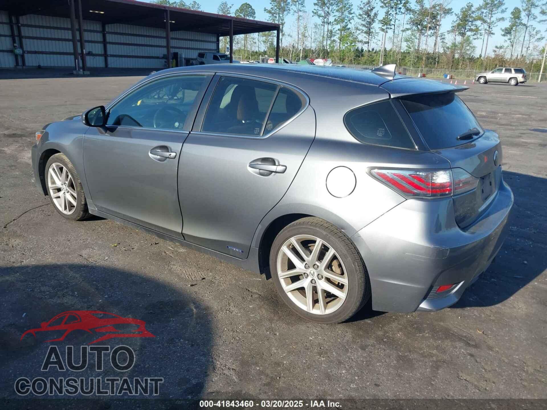 LEXUS CT 200H 2015 - JTHKD5BH3F2220337