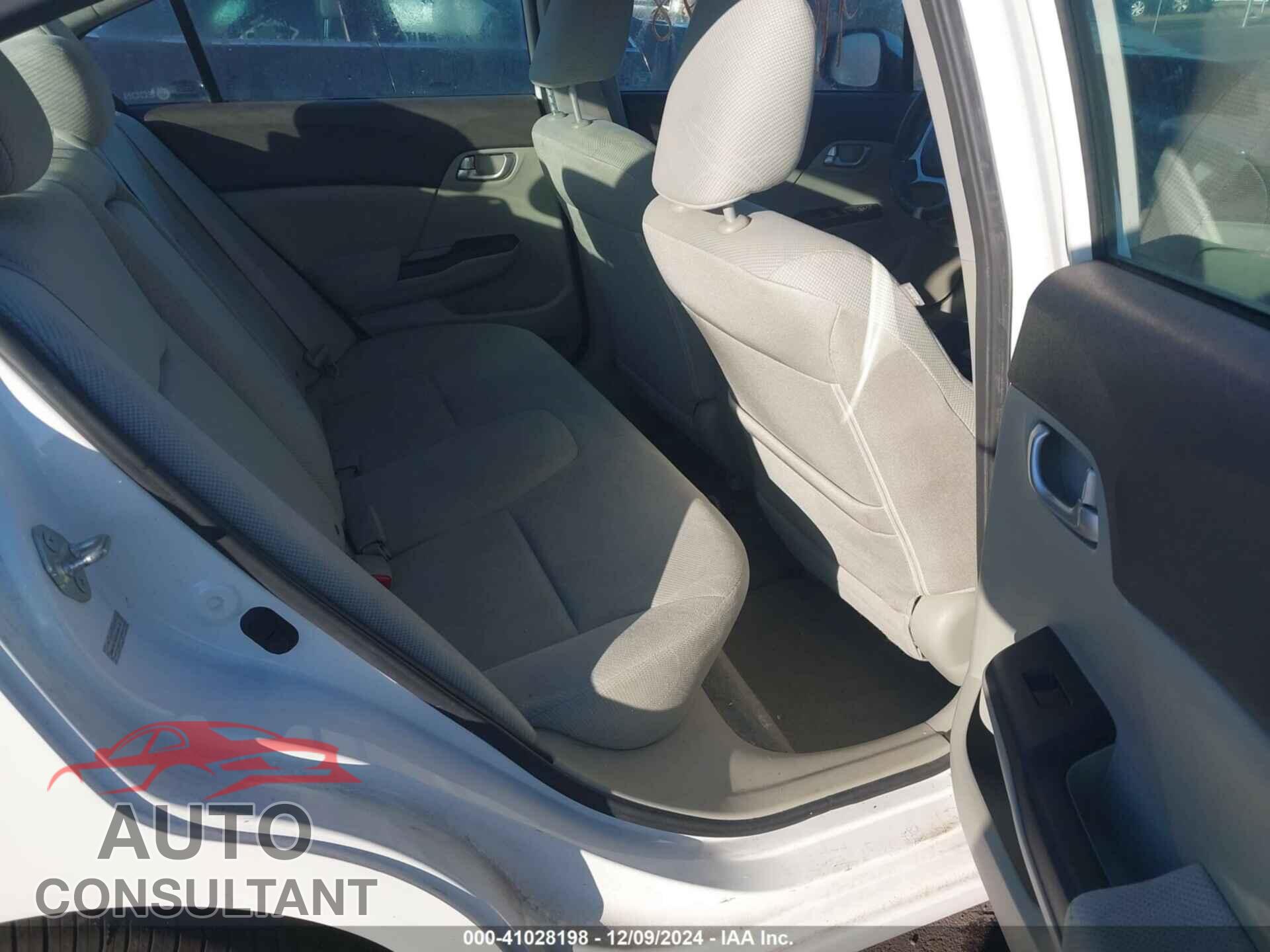 HONDA CIVIC 2012 - 2HGFB2F82CH538424