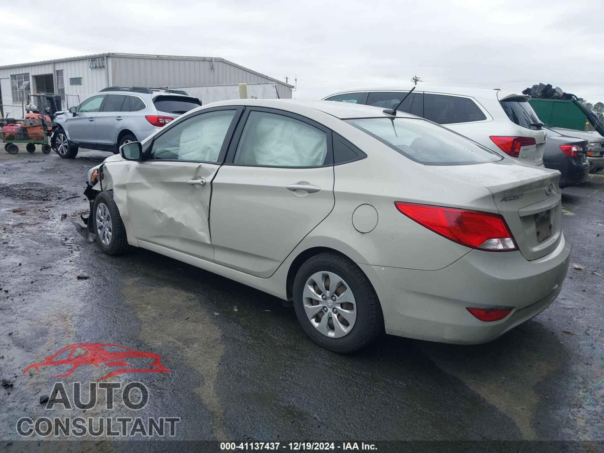 HYUNDAI ACCENT 2016 - KMHCT4AE4GU041039