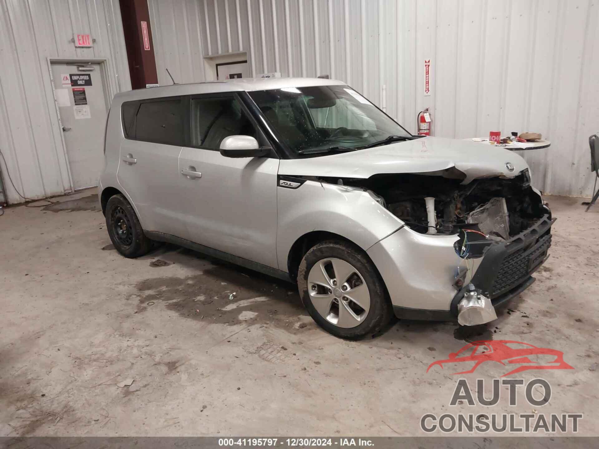 KIA SOUL 2016 - KNDJN2A27G7826637