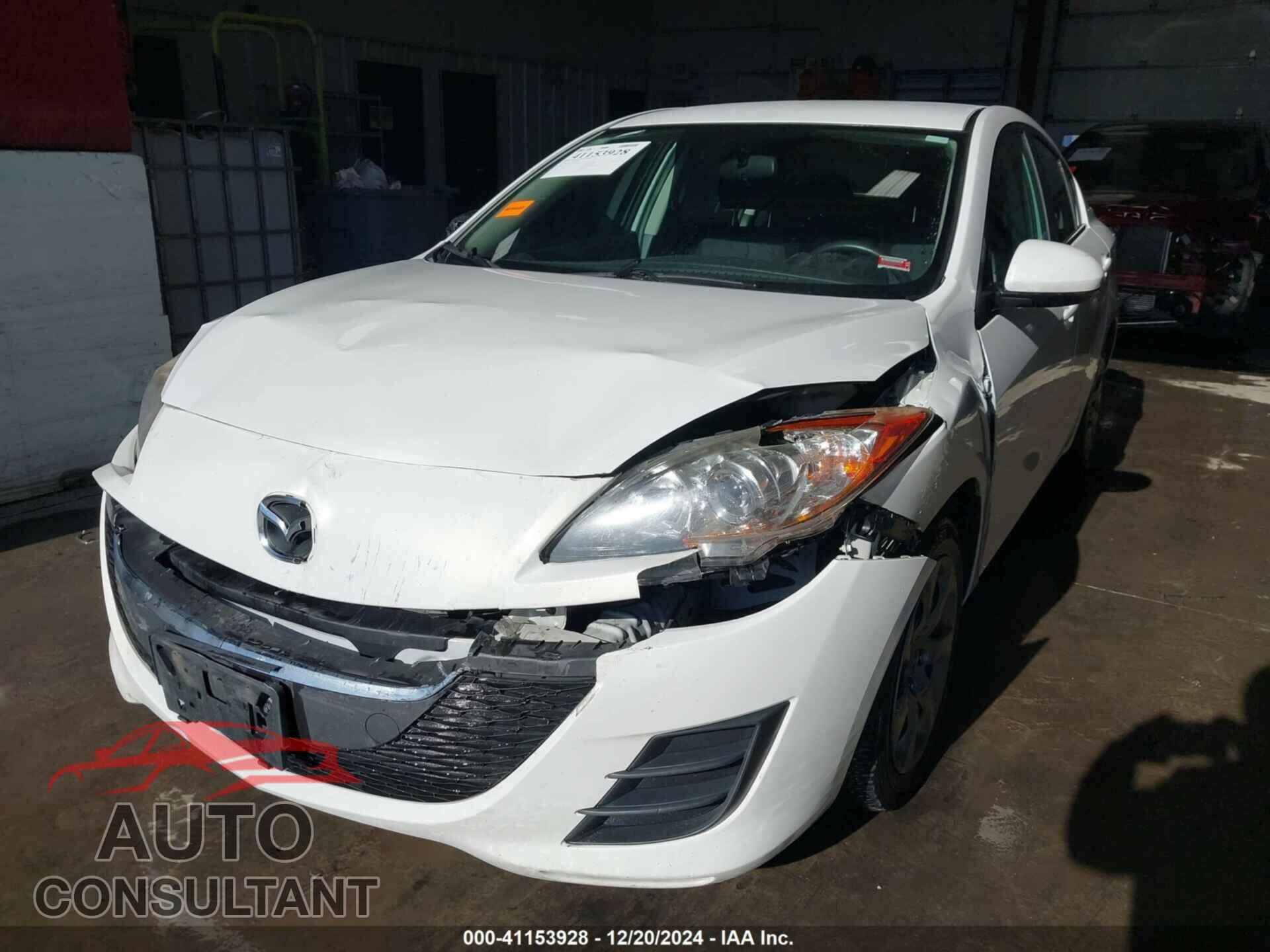 MAZDA MAZDA3 2010 - JM1BL1SFXA1204002