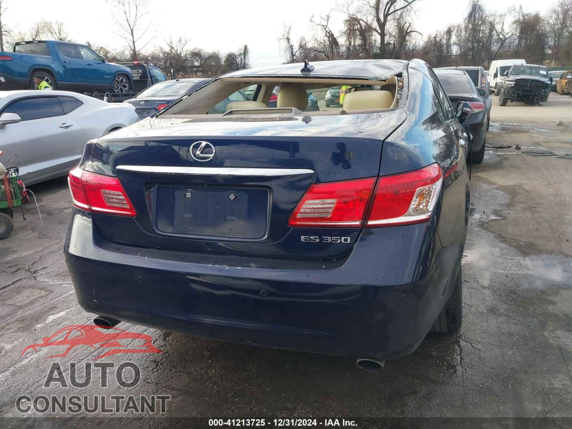 LEXUS ES 350 2011 - JTHBK1EG0B2442104