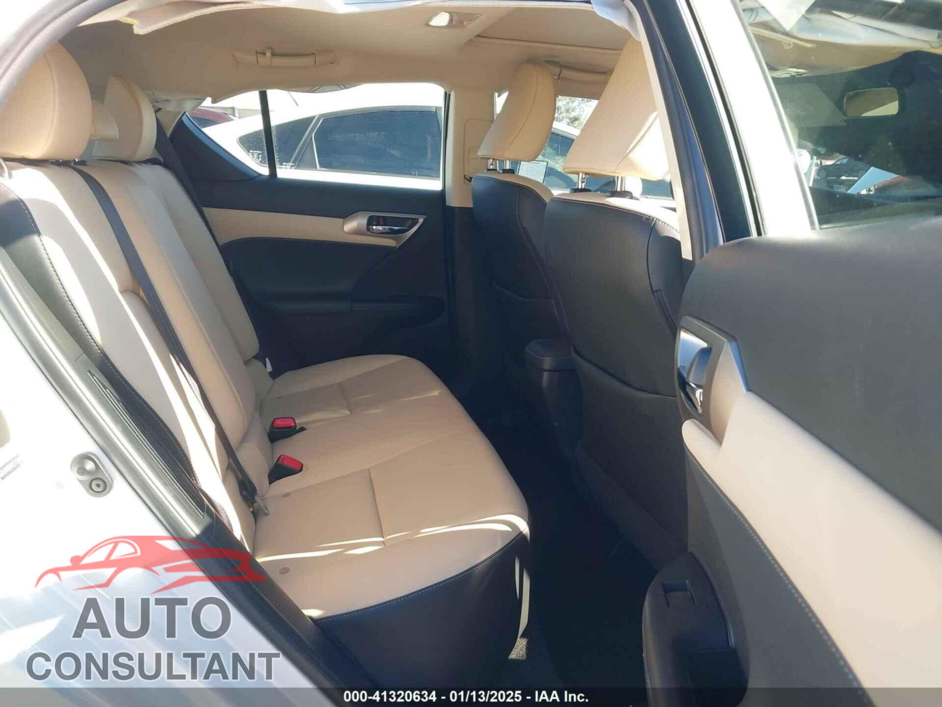 LEXUS CT 200H 2014 - JTHKD5BH4E2176816