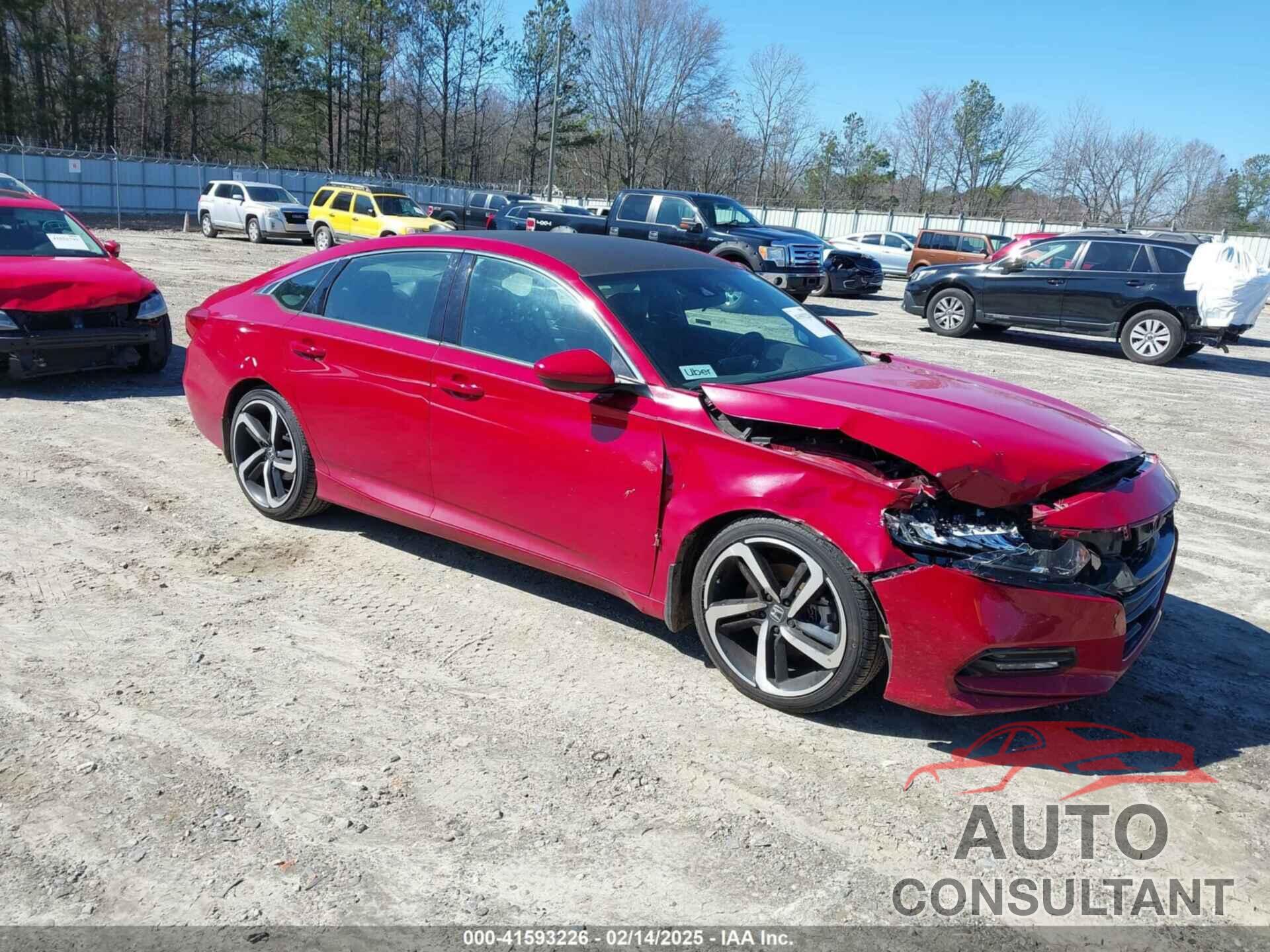HONDA ACCORD 2018 - 1HGCV1F3XJA091295