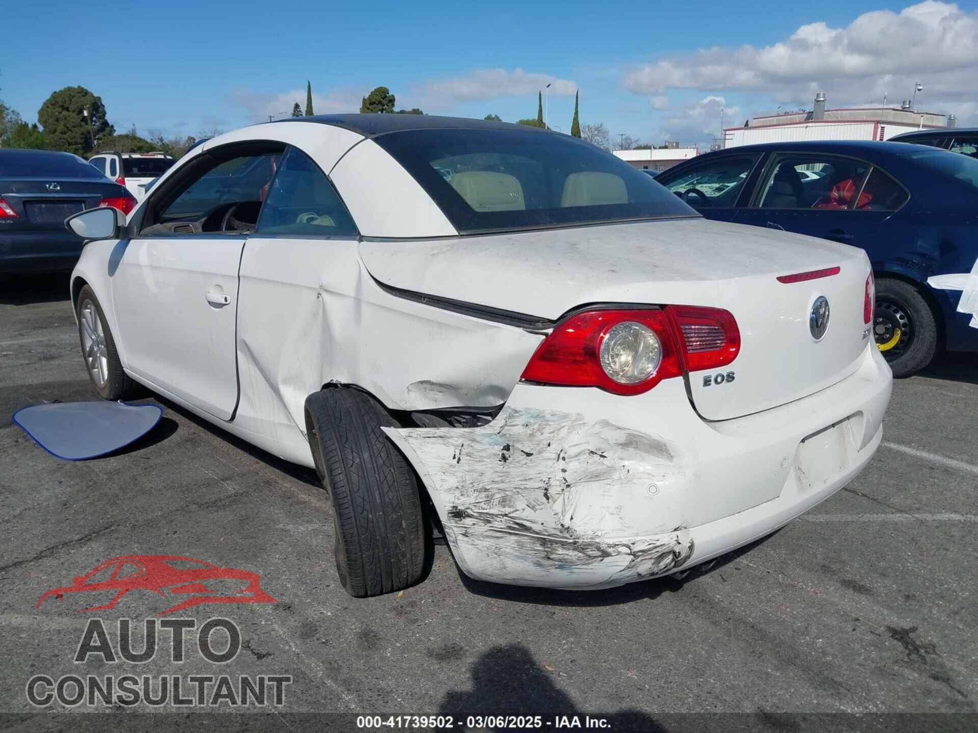 VOLKSWAGEN EOS 2009 - WVWFA71F39V009343