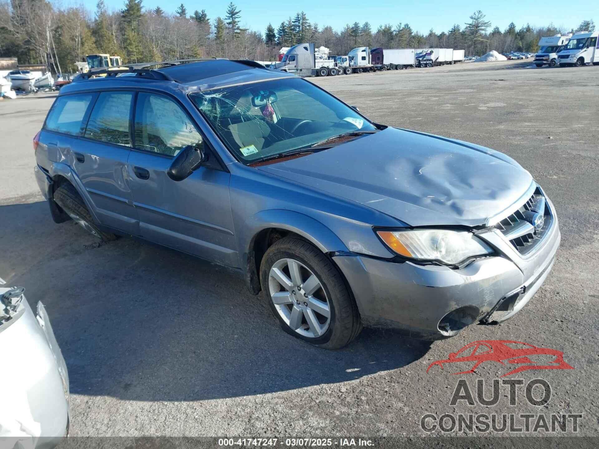 SUBARU OUTBACK 2009 - 4S4BP61C397347841