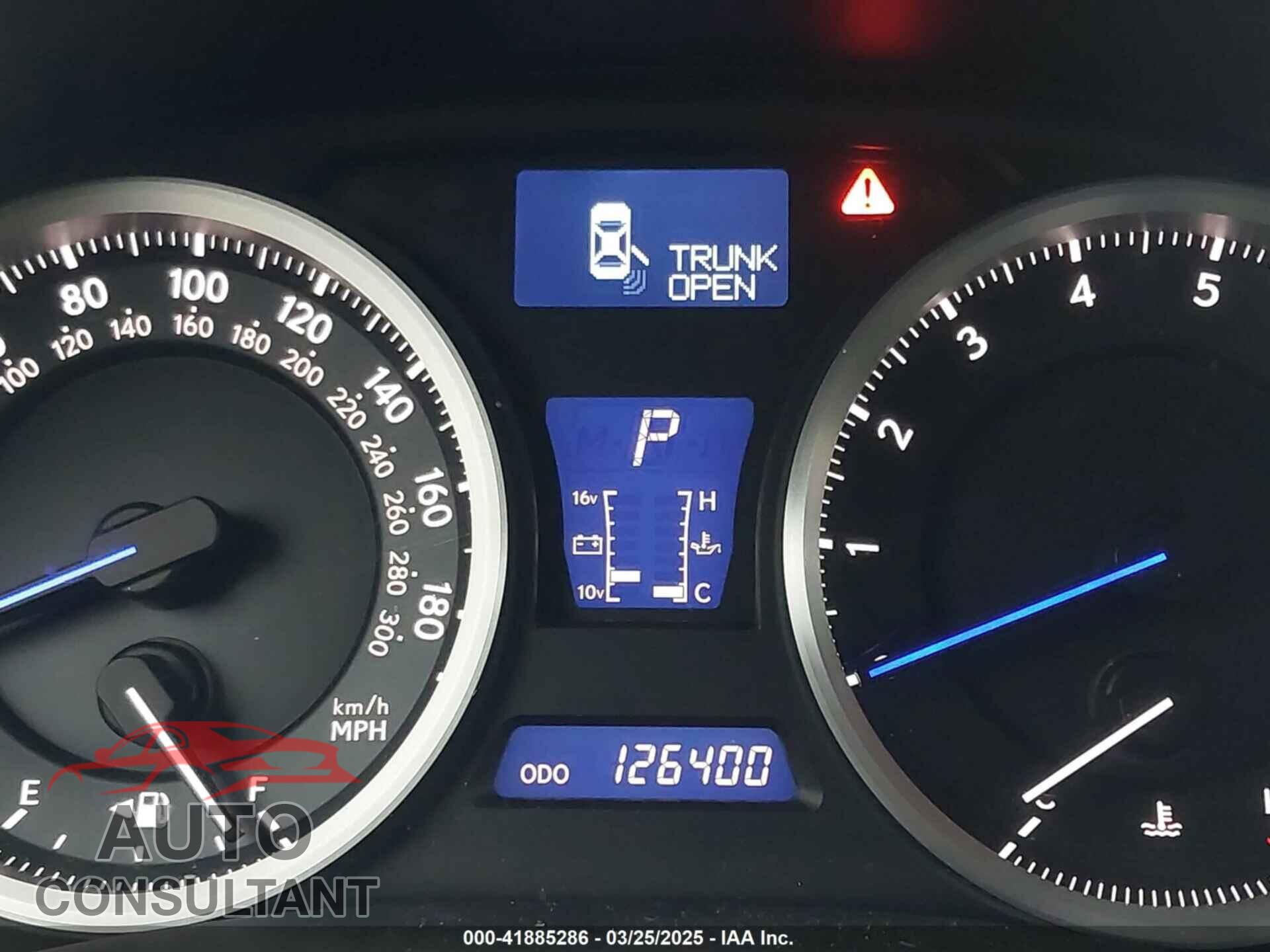 LEXUS IS F 2009 - JTHBP262095005660
