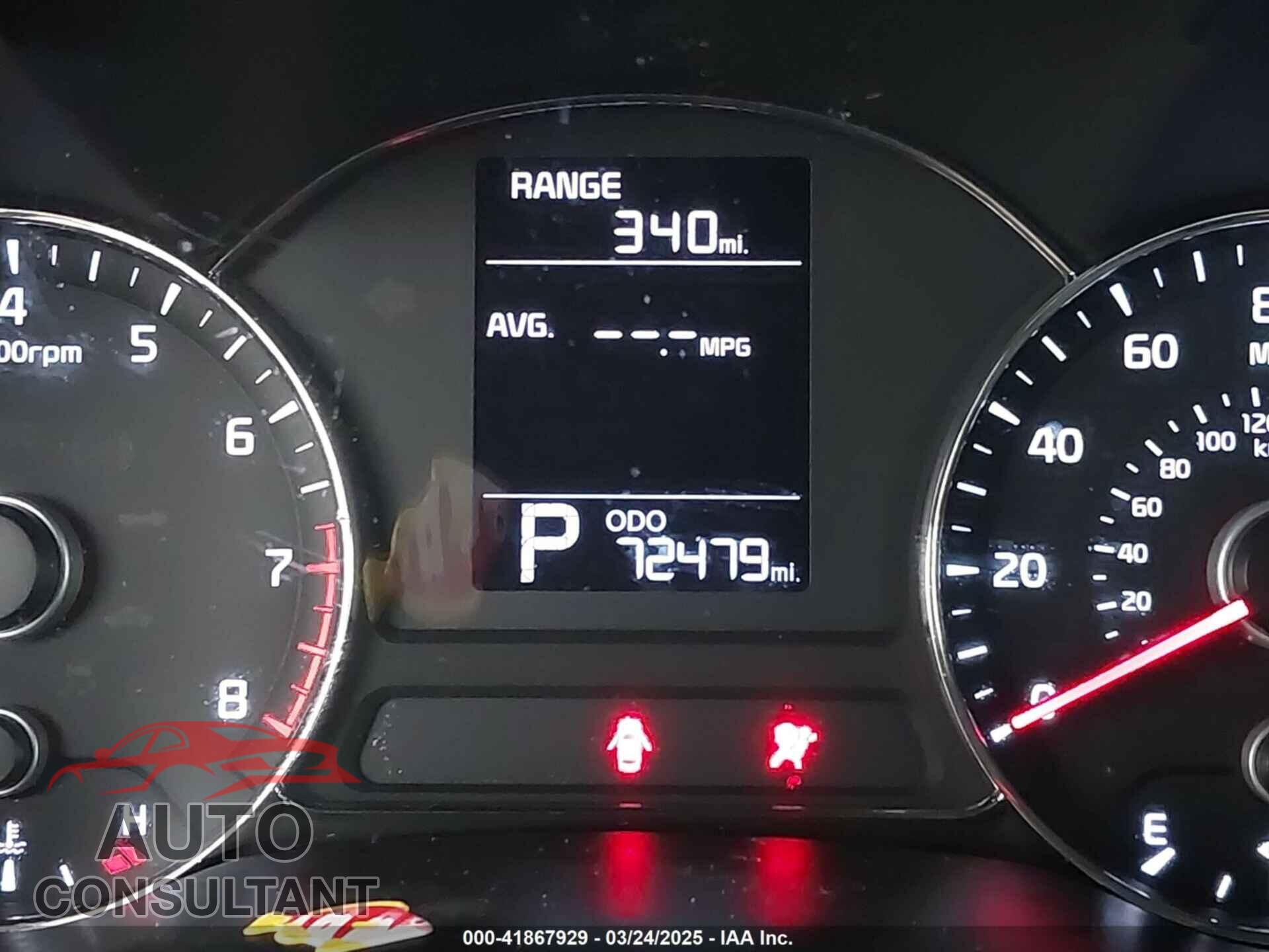 KIA FORTE 2016 - KNAFX4A68G5443619