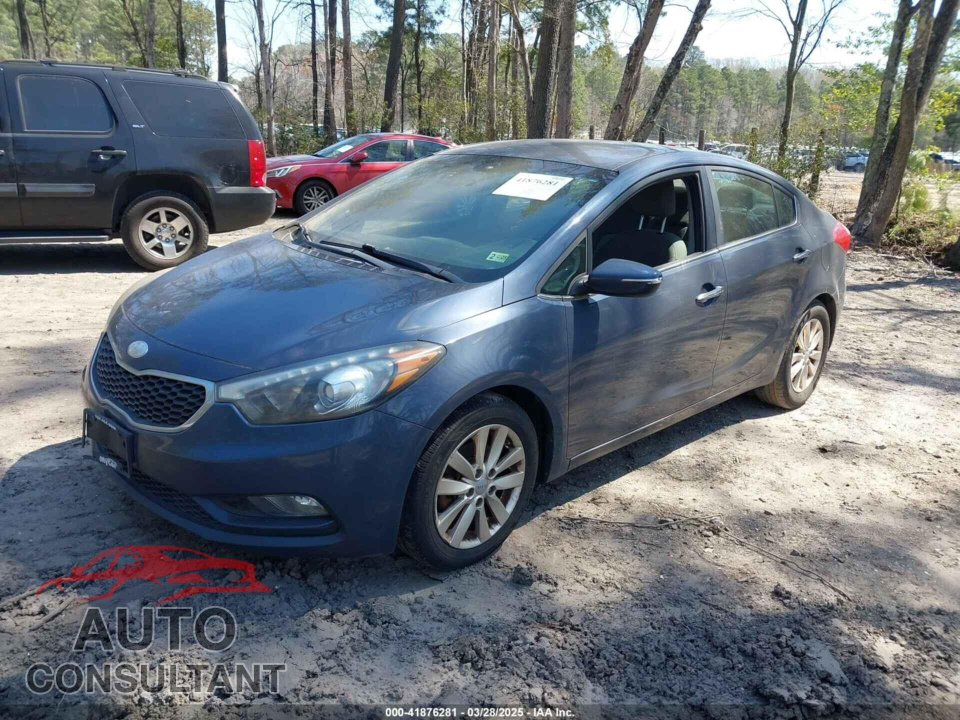 KIA FORTE 2014 - KNAFX4A88E5162242