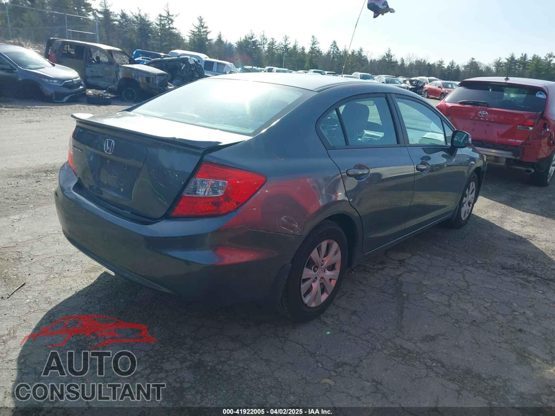 HONDA CIVIC 2012 - 2HGFB2F57CH311428