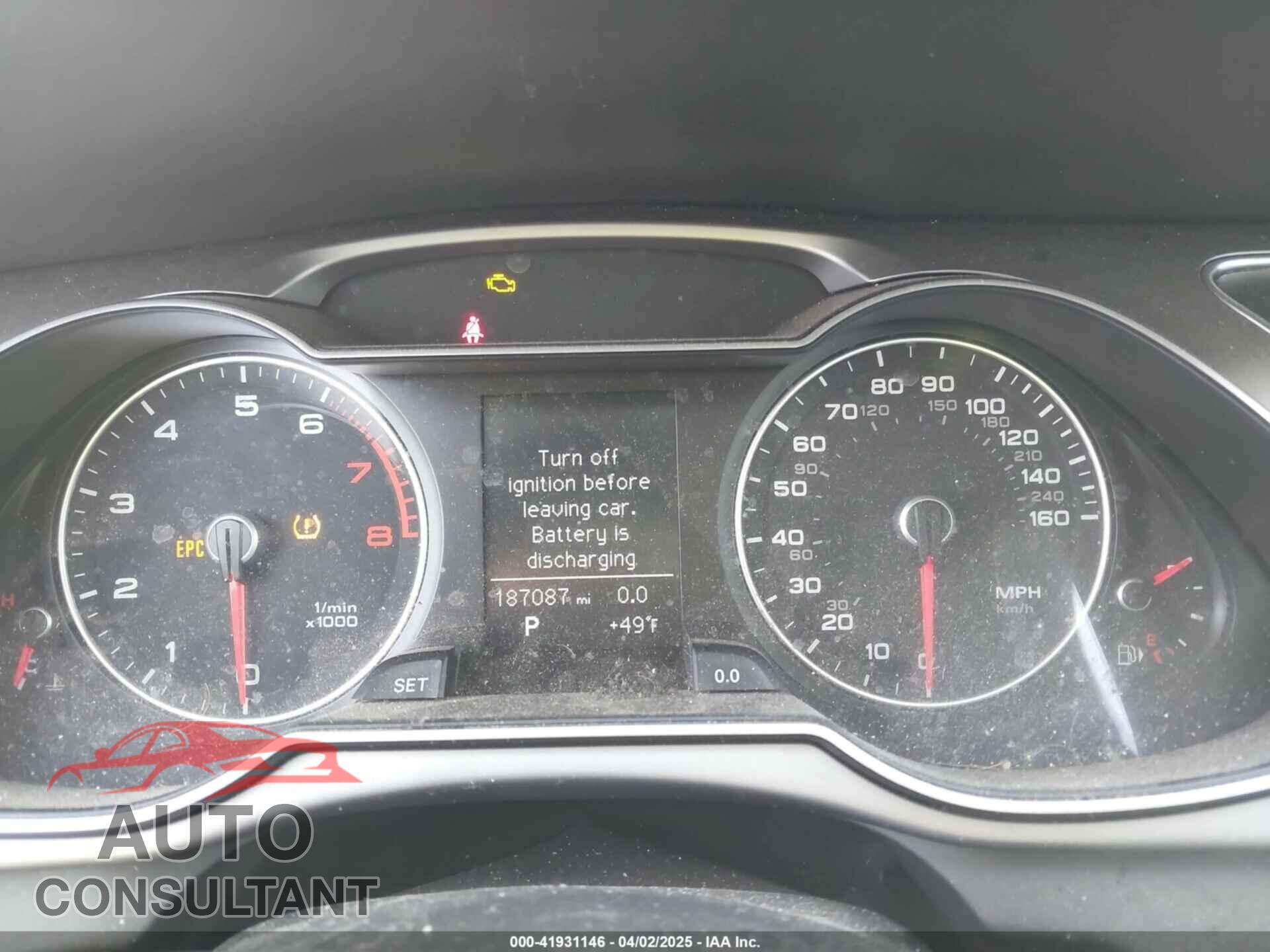 AUDI A4 2014 - WAUBFAFLXEA003307