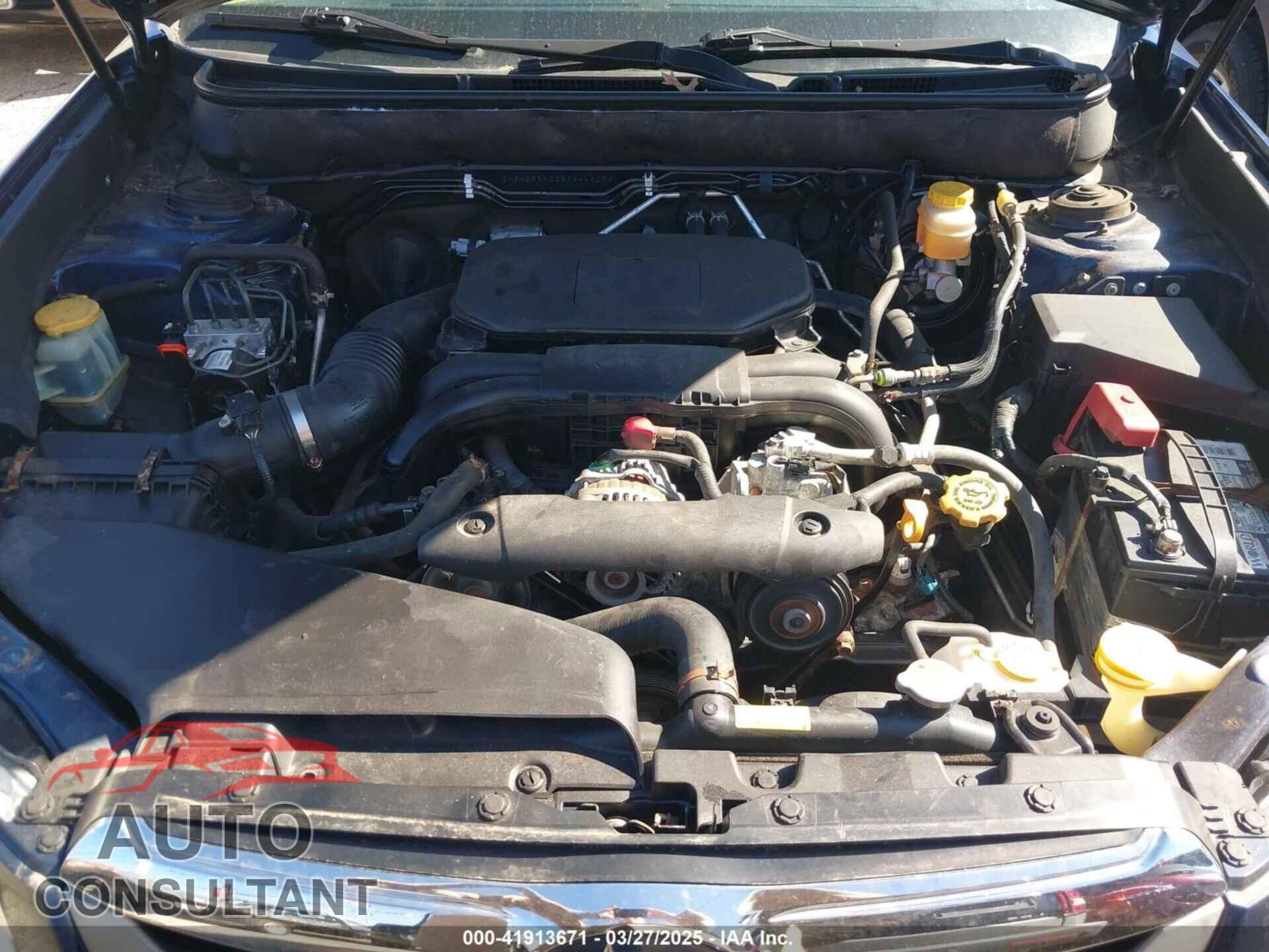 SUBARU OUTBACK 2011 - 4S4BRBAC2B3444609