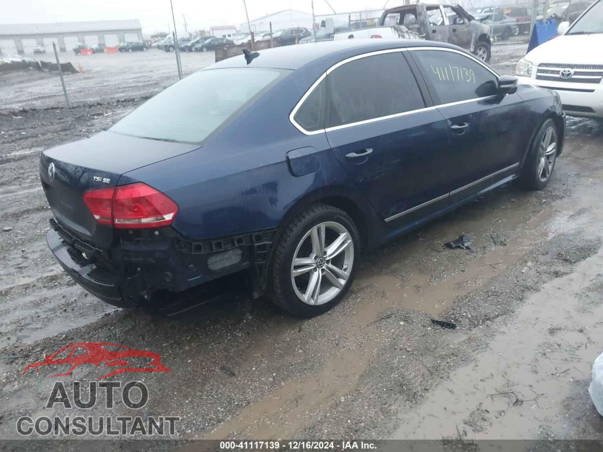 VOLKSWAGEN PASSAT 2015 - 1VWBS7A37FC003292