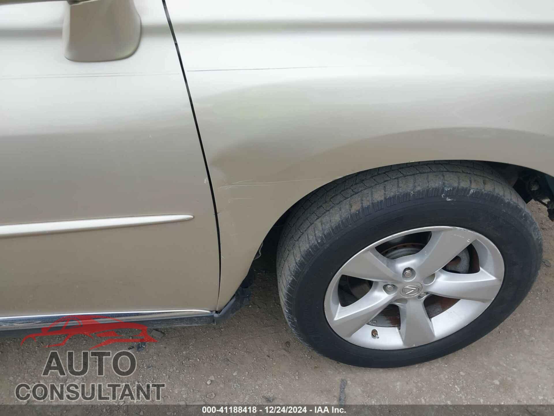 LEXUS RX 350 2011 - 2T2BK1BA5BC110755
