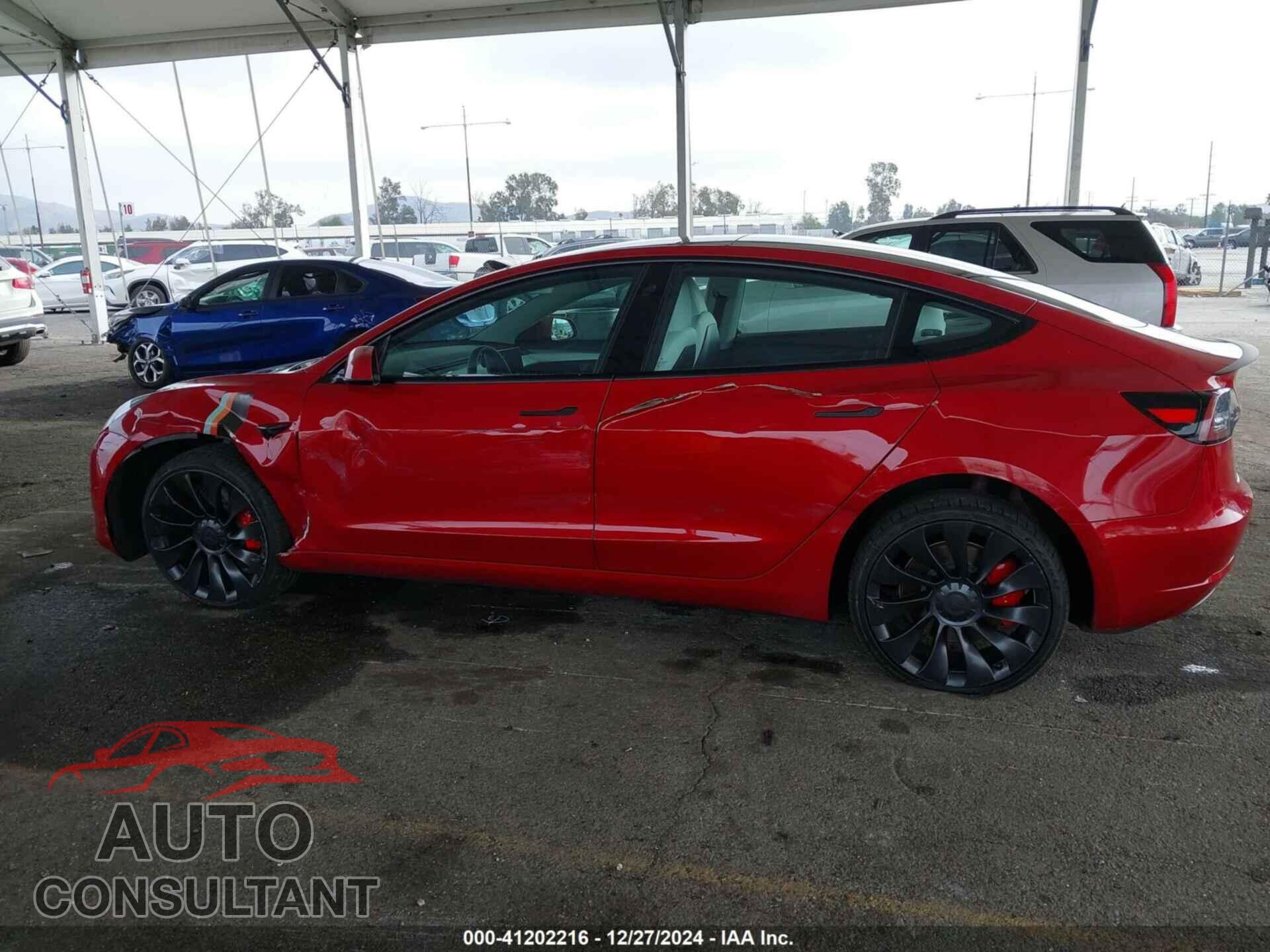 TESLA MODEL 3 2022 - 5YJ3E1EC3NF294851