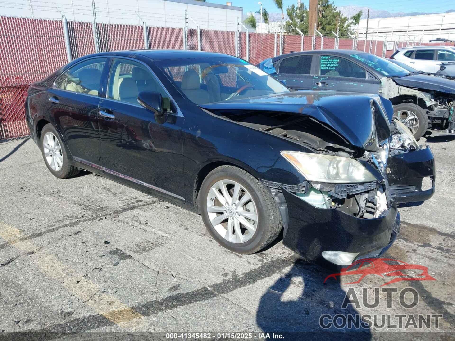 LEXUS ES 350 2012 - JTHBK1EGXC2499069