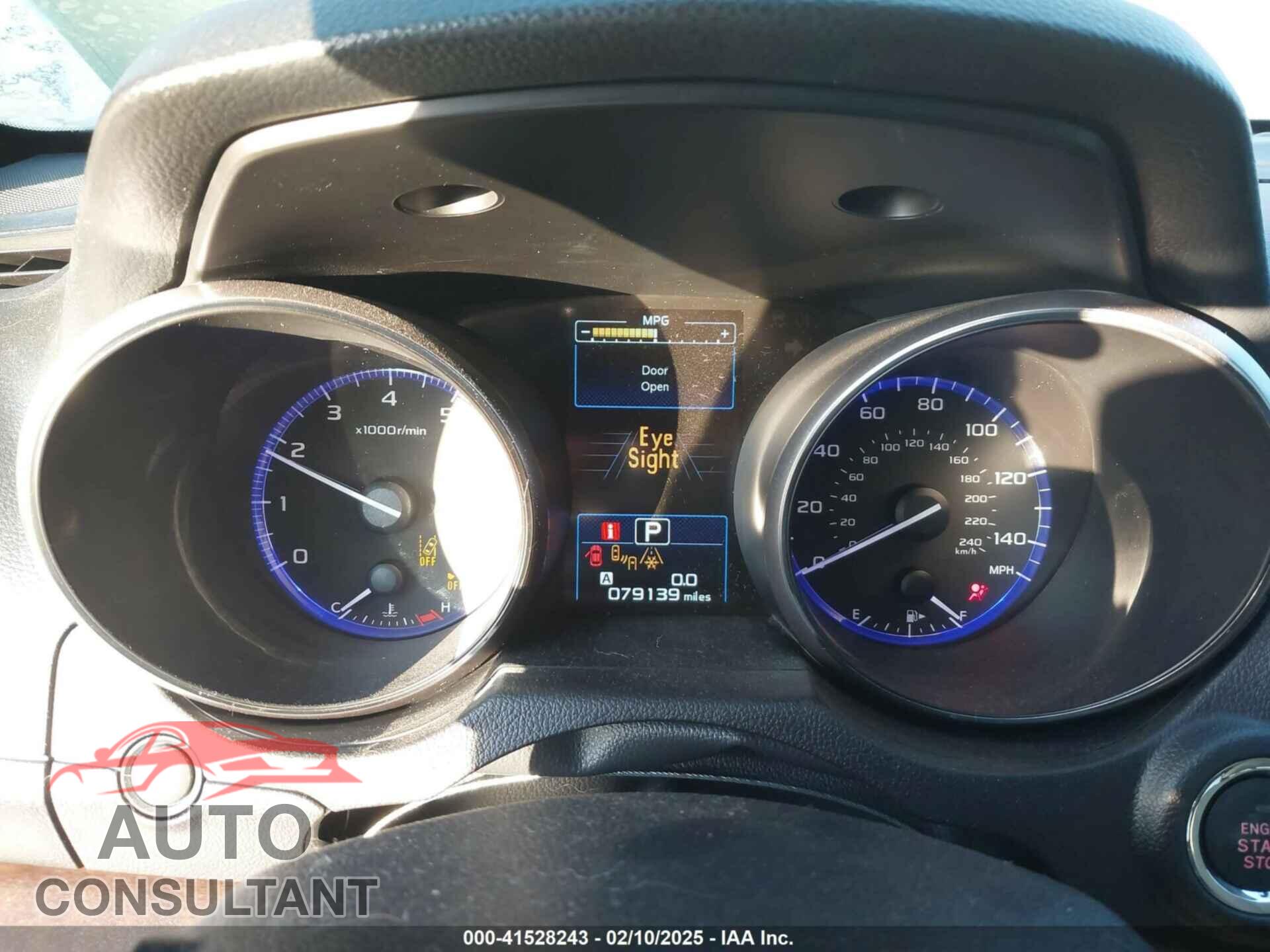 SUBARU OUTBACK 2017 - 4S4BSANC3H3316526