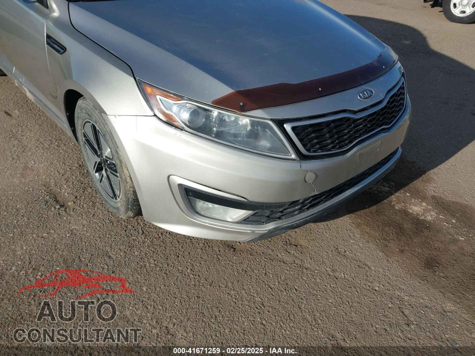 KIA OPTIMA HYBRID 2012 - KNAGM4AD0C5013301