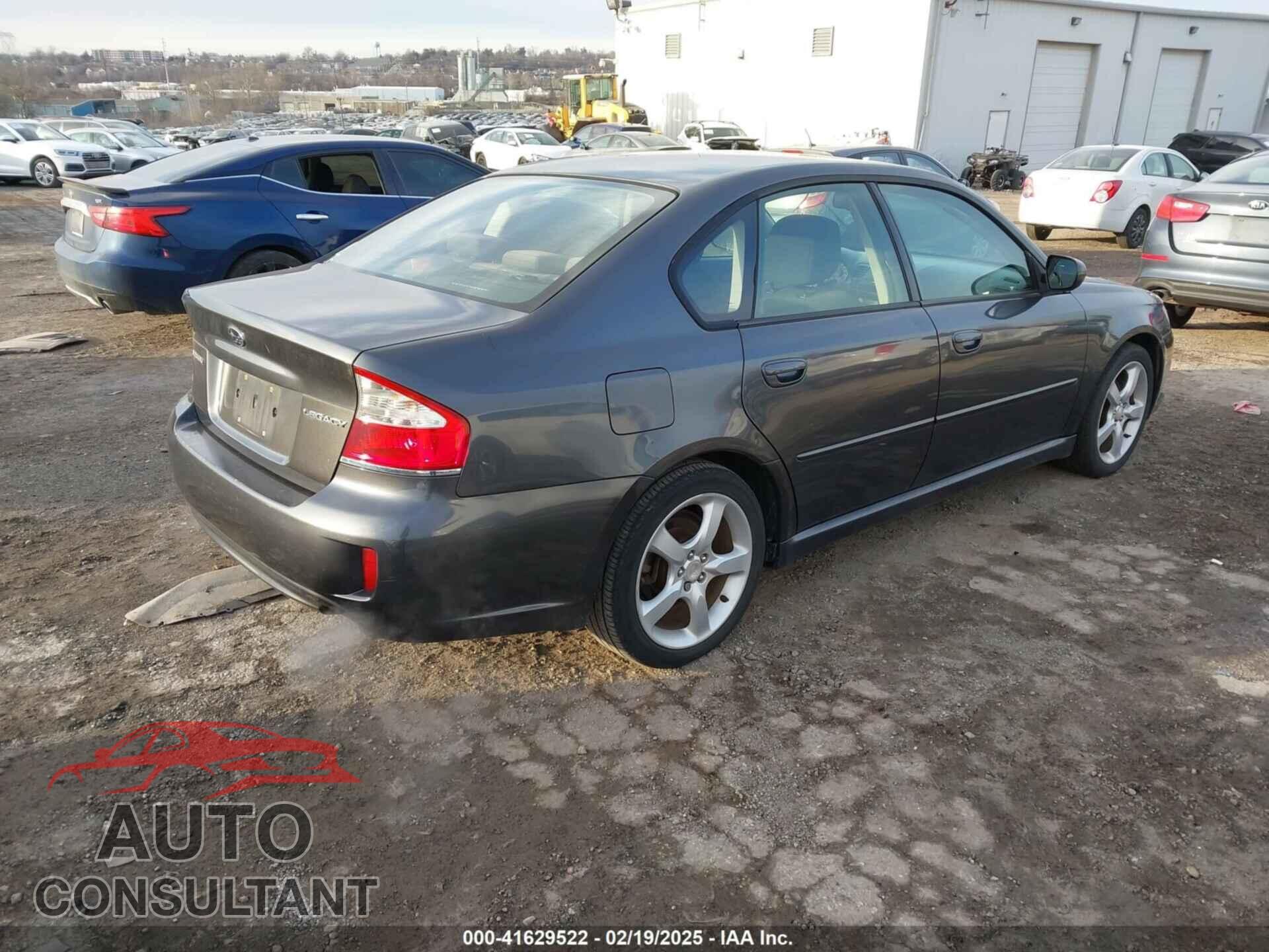 SUBARU LEGACY 2009 - 4S3BL616597229459