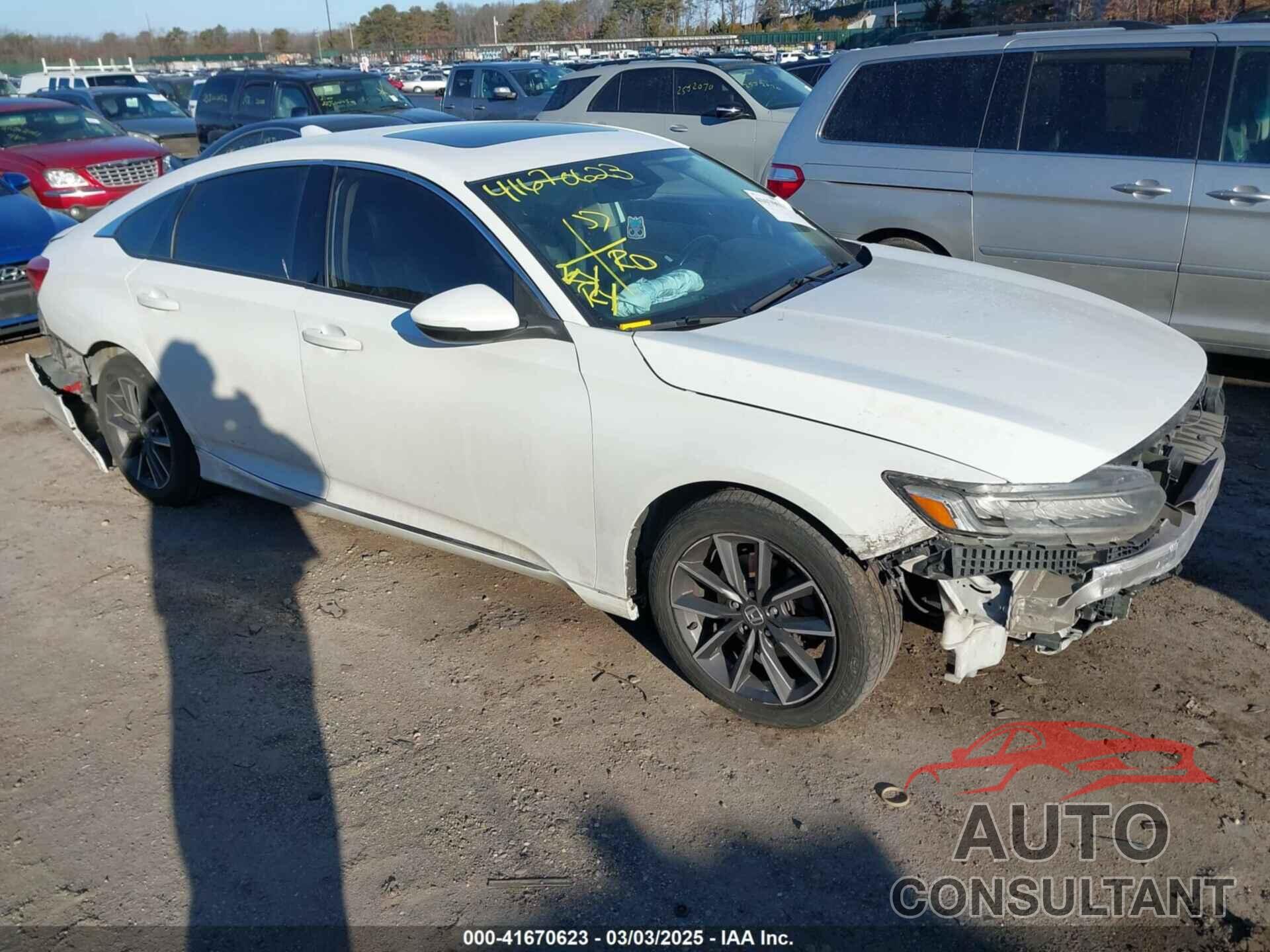 HONDA ACCORD 2021 - 1HGCV1F56MA011013
