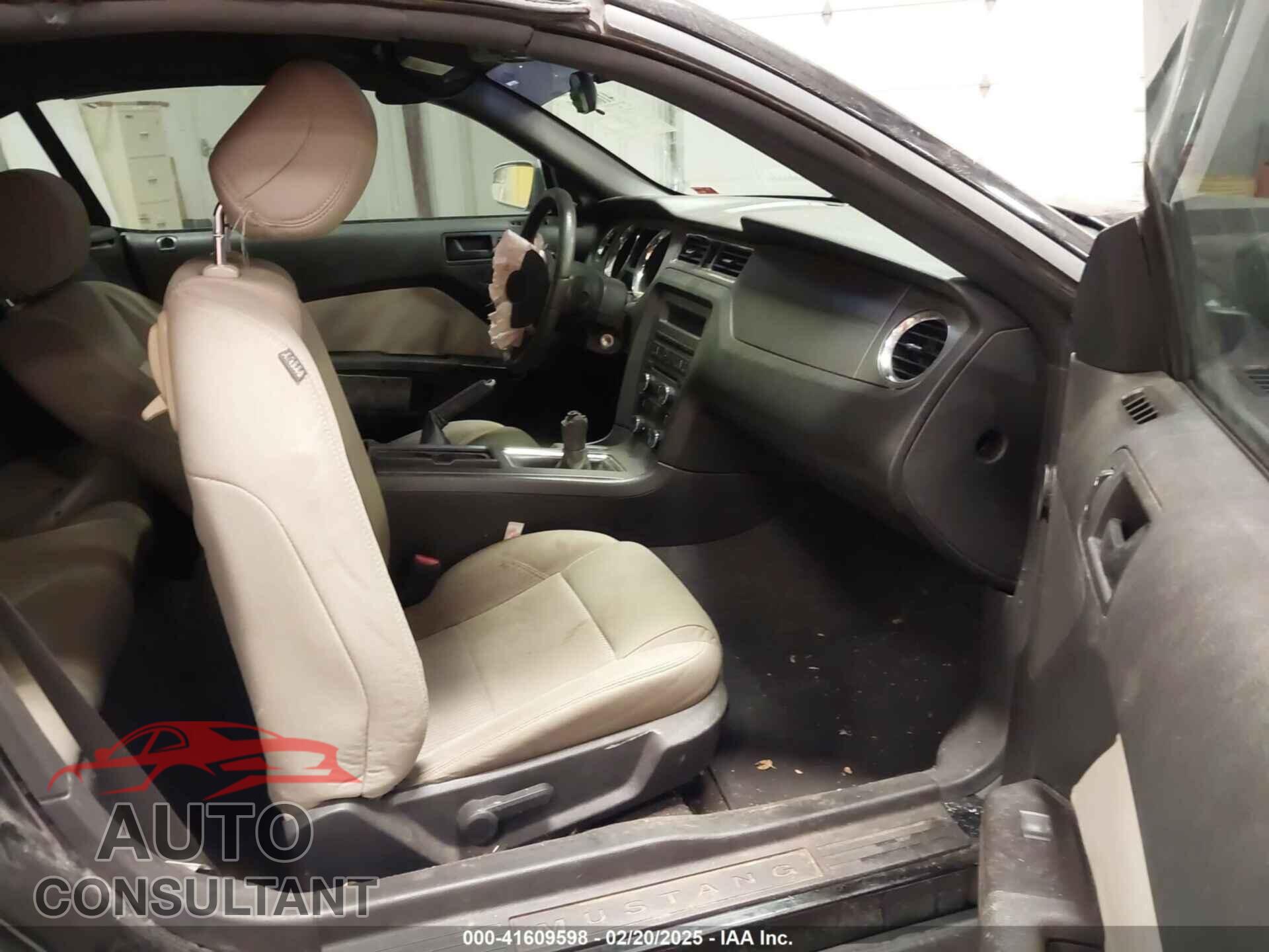 FORD MUSTANG 2012 - 1ZVBP8EM6C5269767