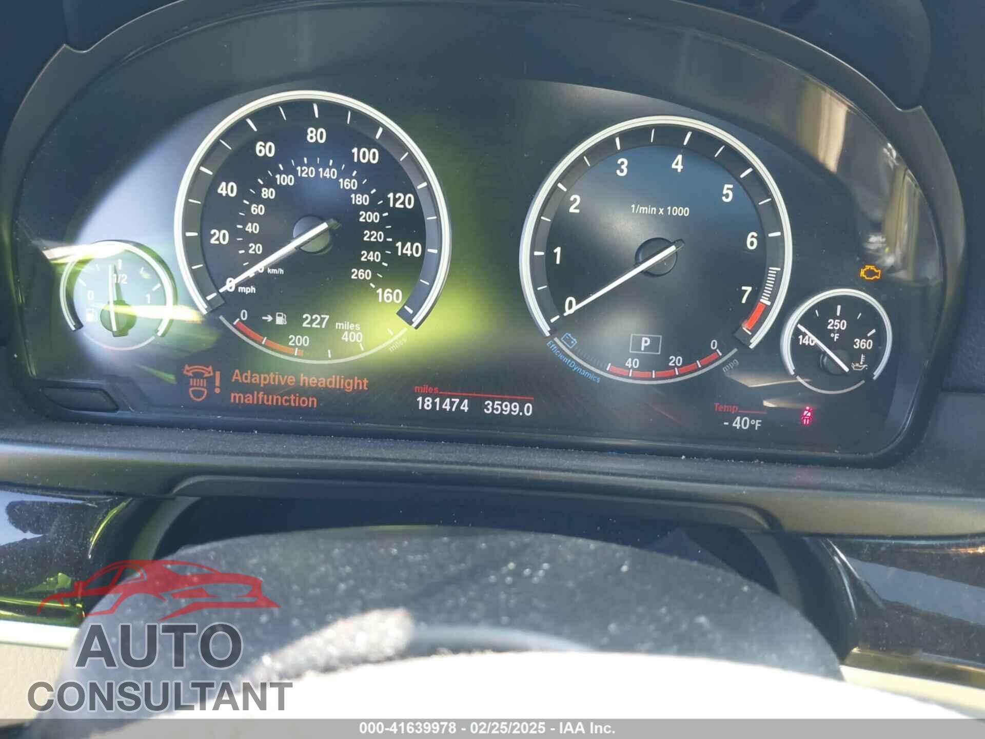 BMW 528I 2012 - WBAXG5C5XCDY30221