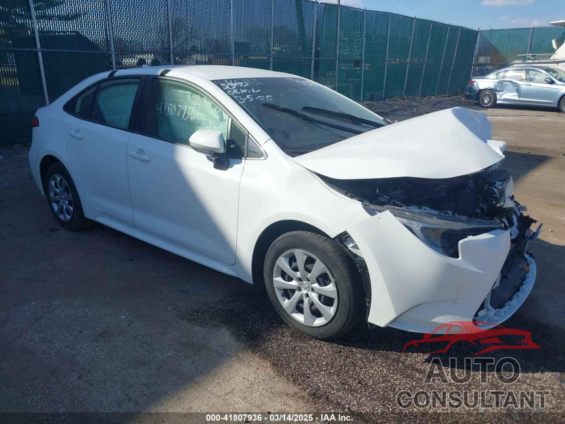 TOYOTA COROLLA 2023 - JTDBCMFE1PJ012186