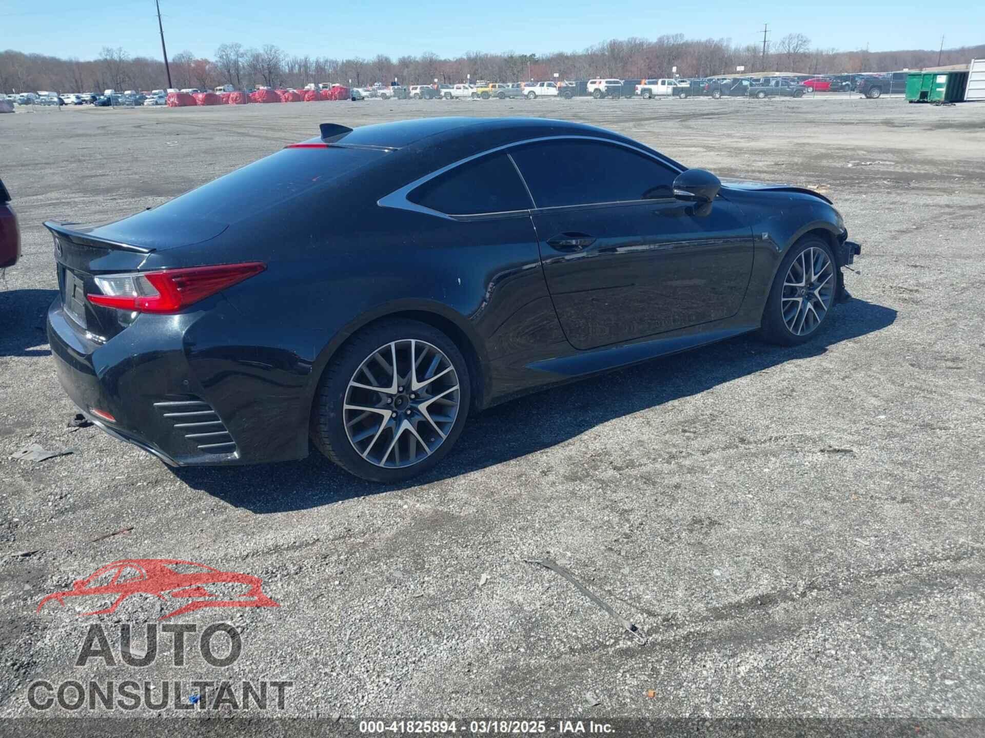 LEXUS RC 200T 2017 - JTHHA5BC9H5005716