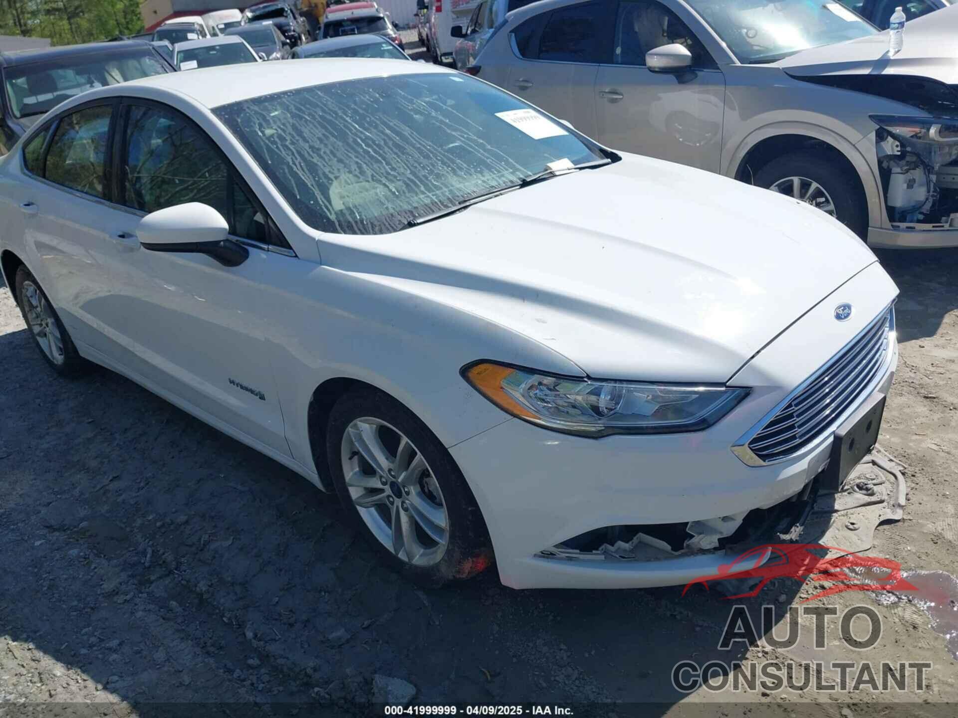FORD FUSION HYBRID 2018 - 3FA6P0UU0JR278827