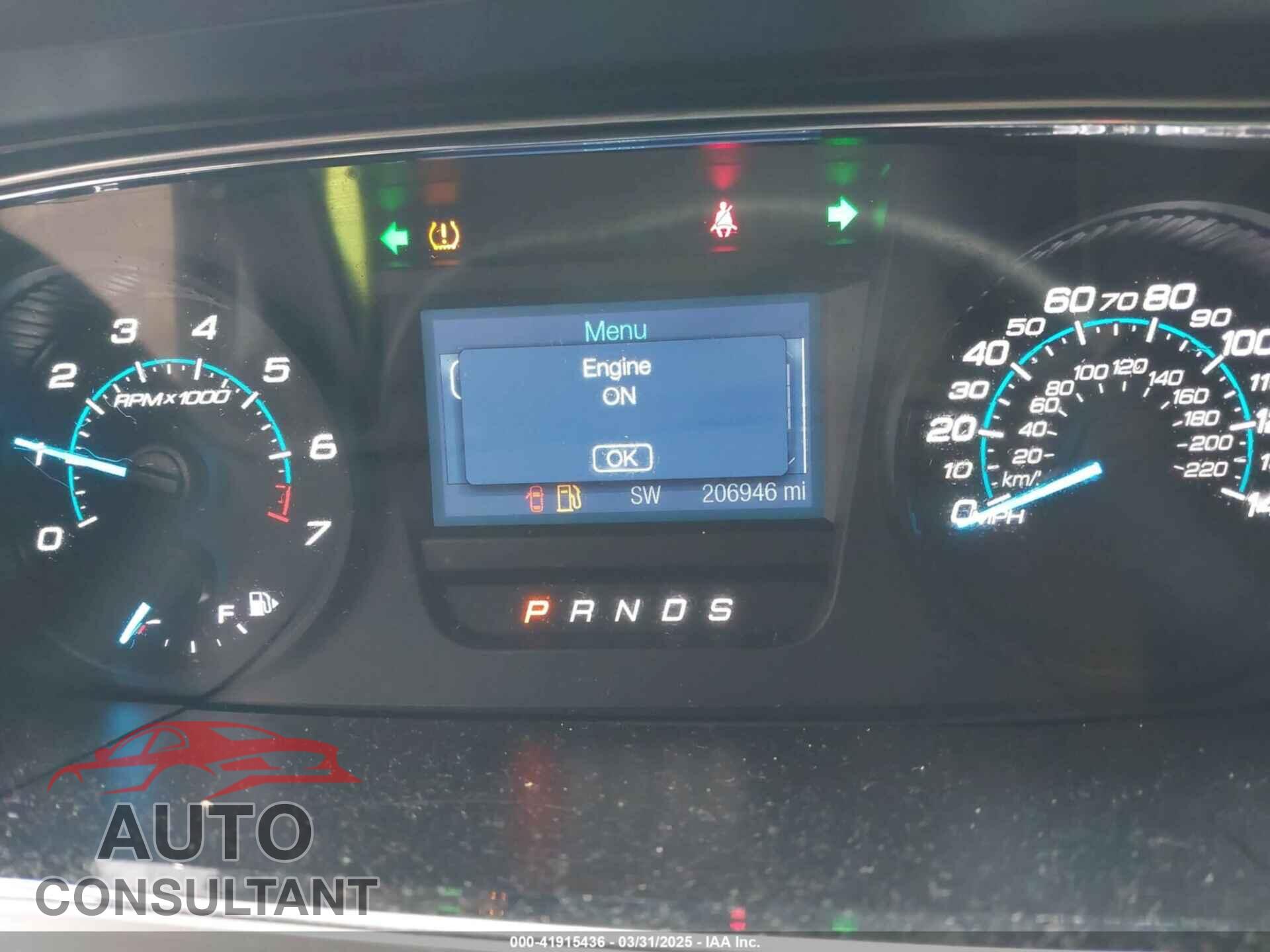 FORD TAURUS 2016 - 1FAHP2E86GG126900