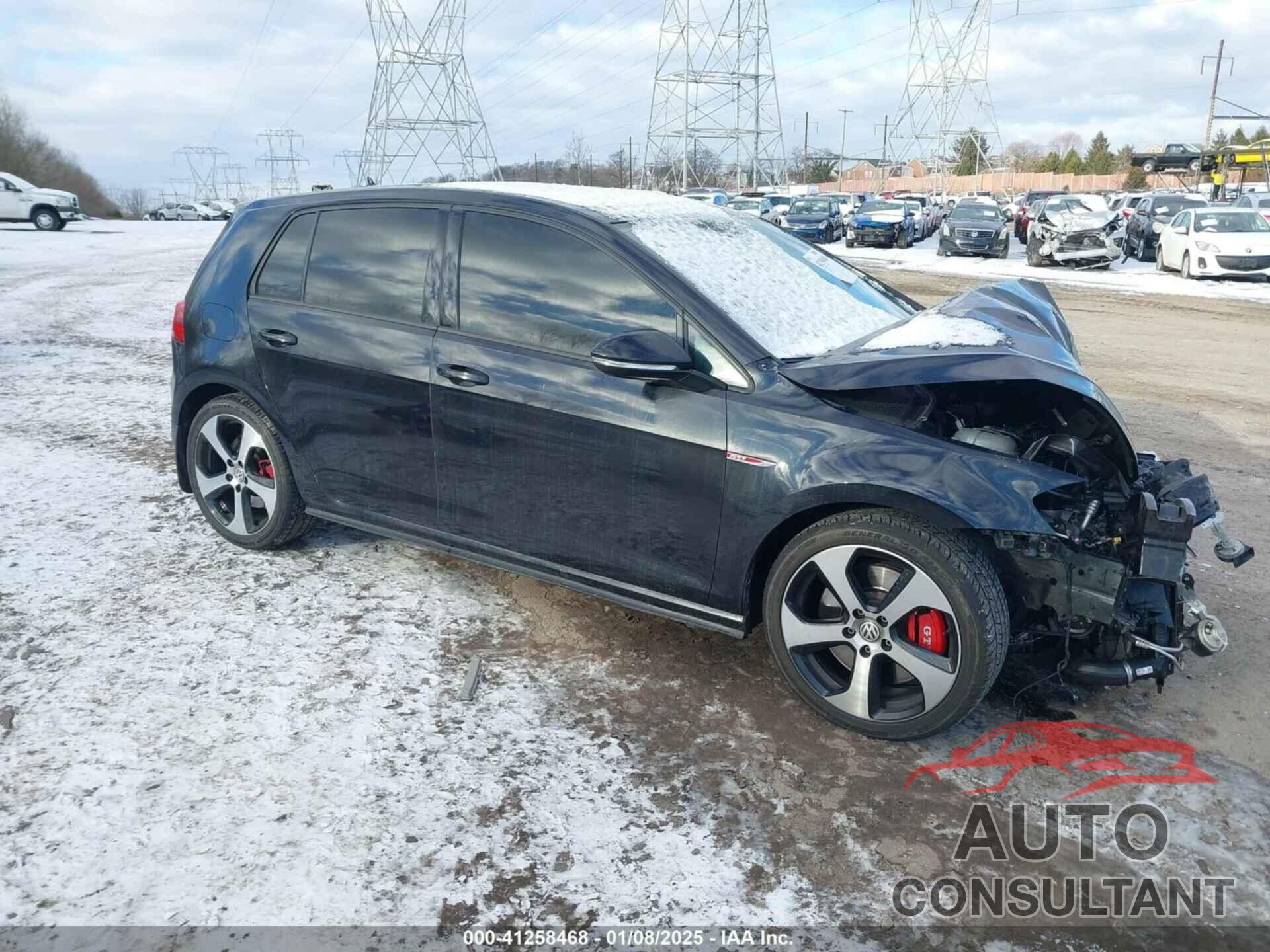 VOLKSWAGEN GOLF GTI 2017 - 3VW547AUXHM000453