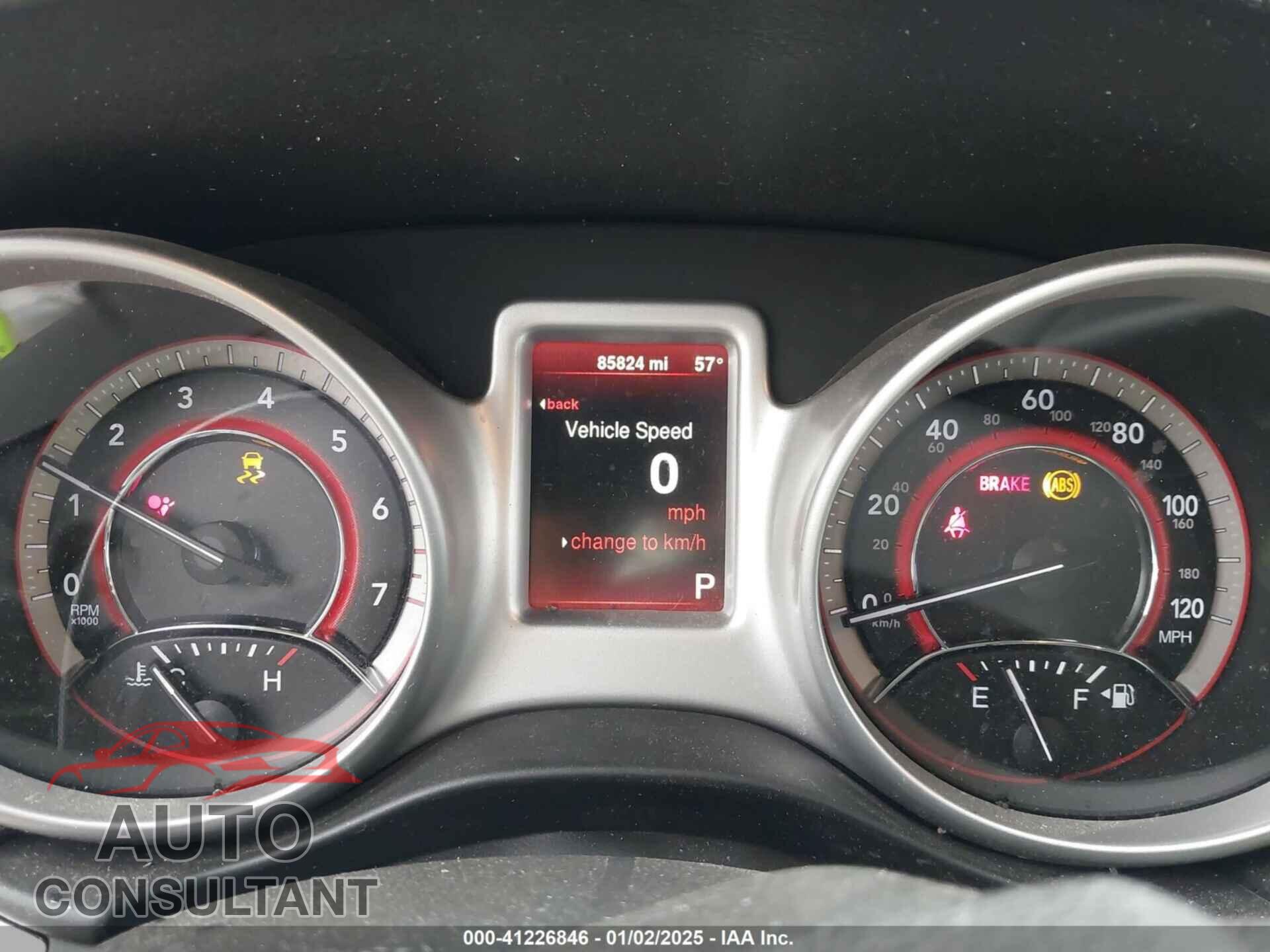 DODGE JOURNEY 2014 - 3C4PDCAB8ET218265