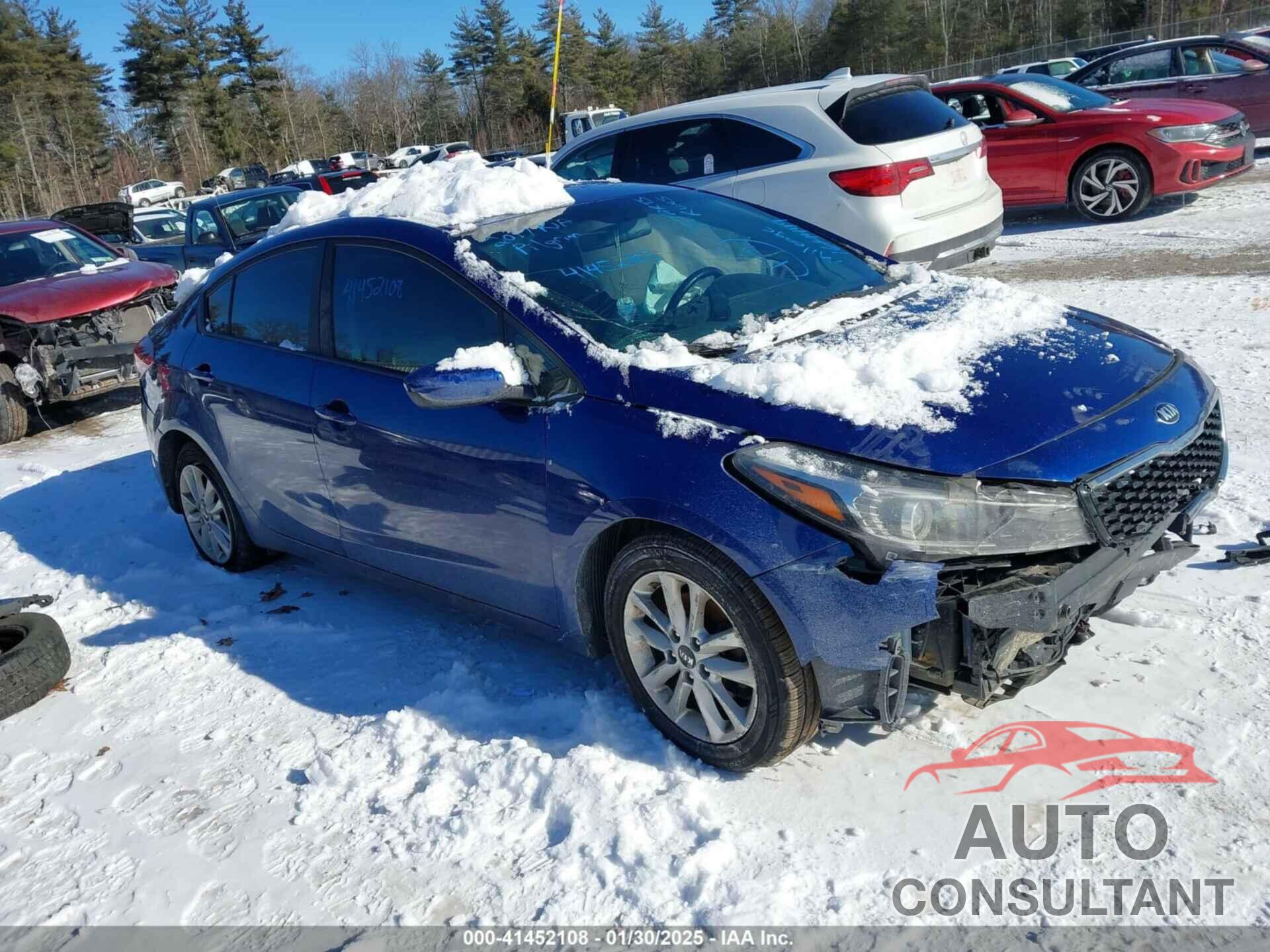 KIA FORTE 2017 - 3KPFL4A78HE035571