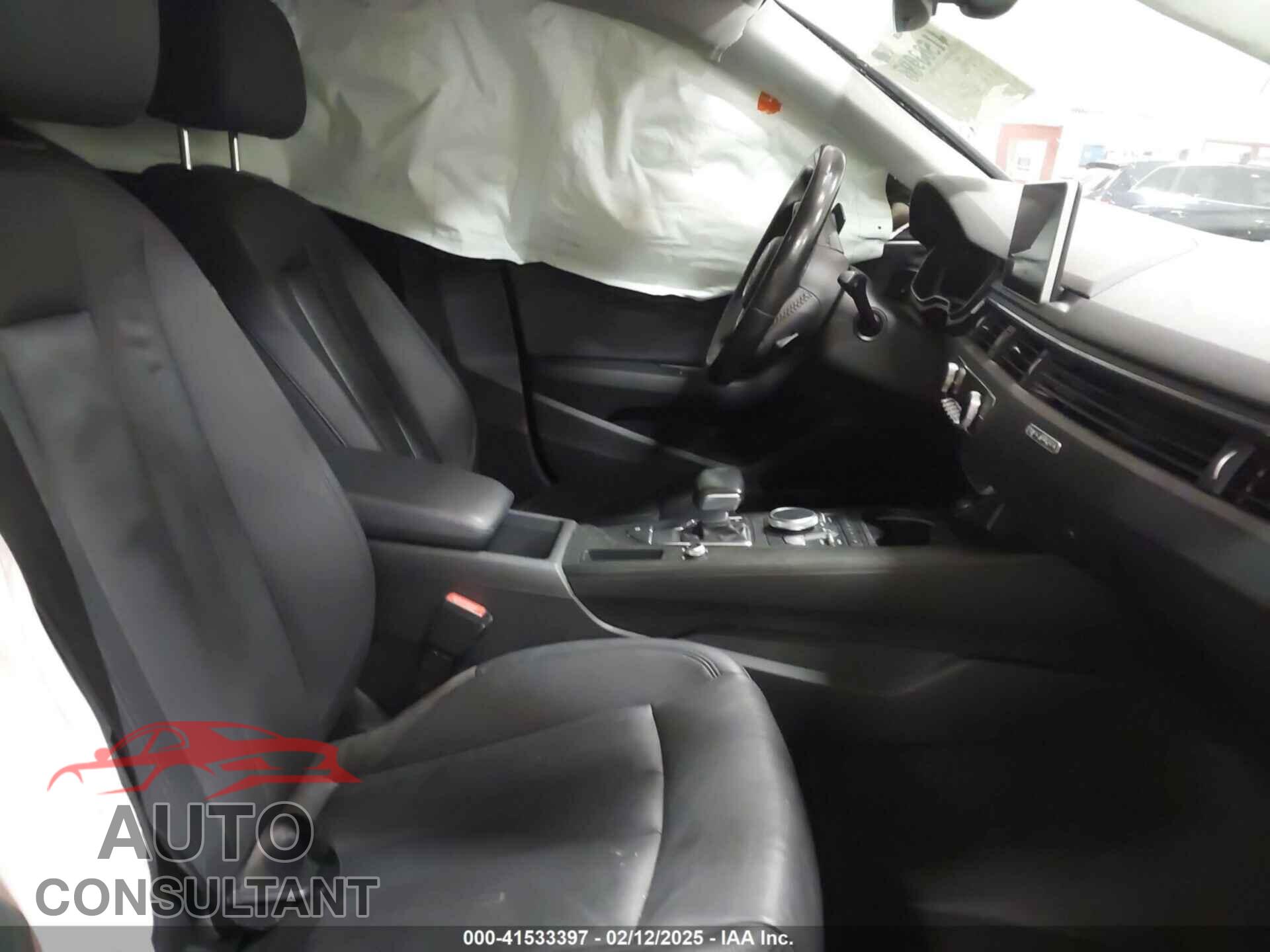 AUDI A4 2017 - WAUDNAF40HN046152