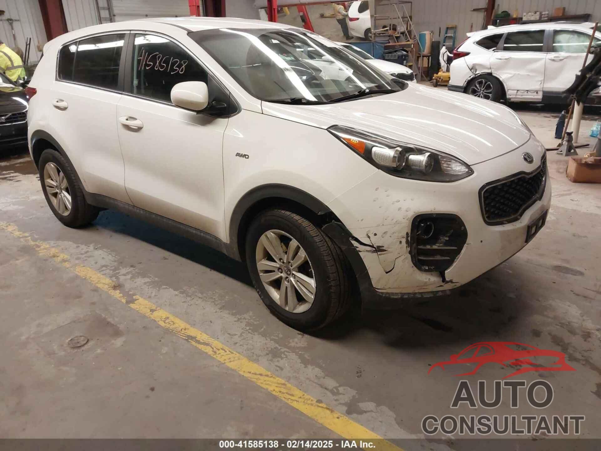KIA SPORTAGE 2017 - KNDPMCAC1H7207416
