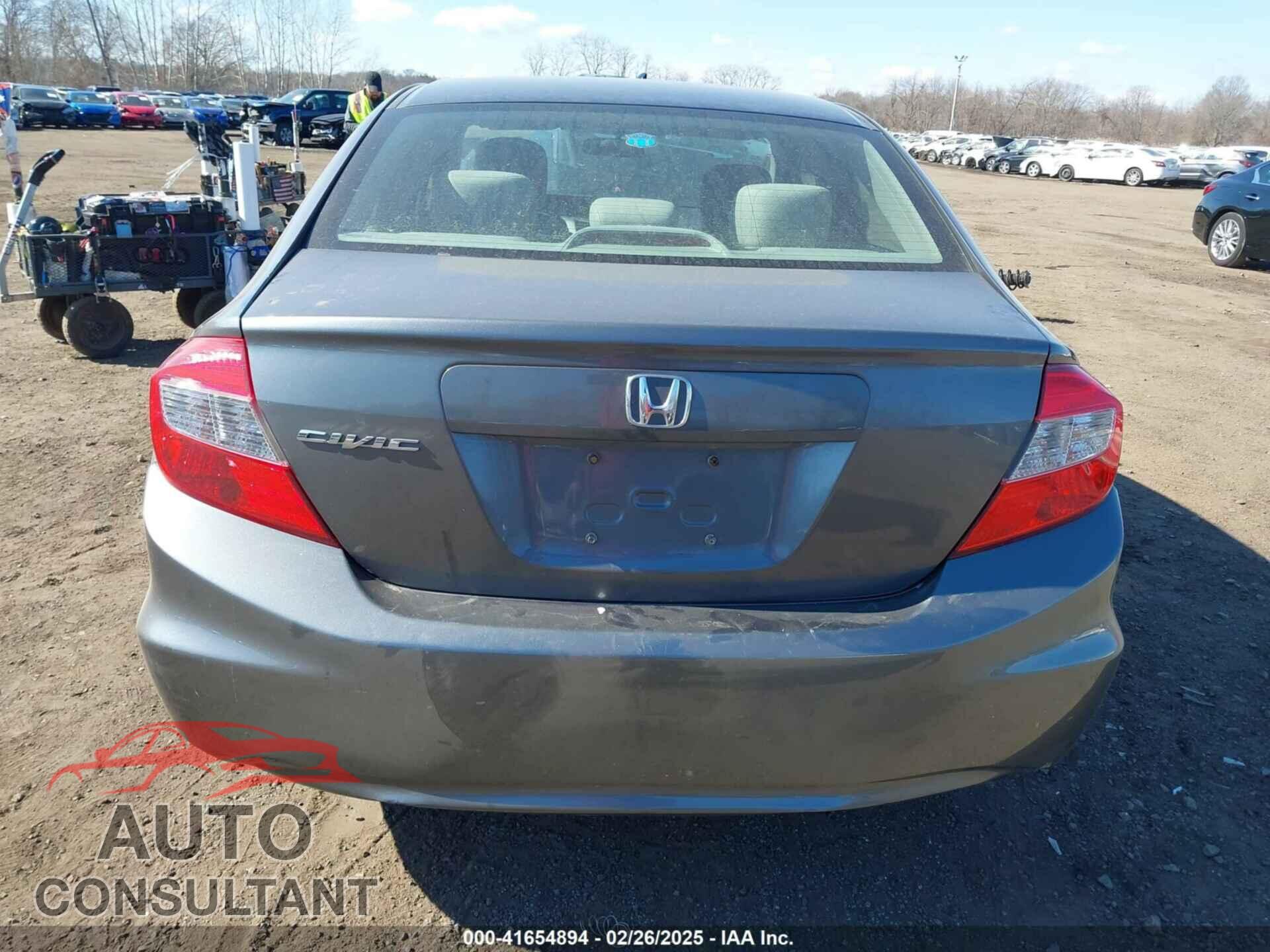 HONDA CIVIC 2012 - 19XFB2F52CE329264