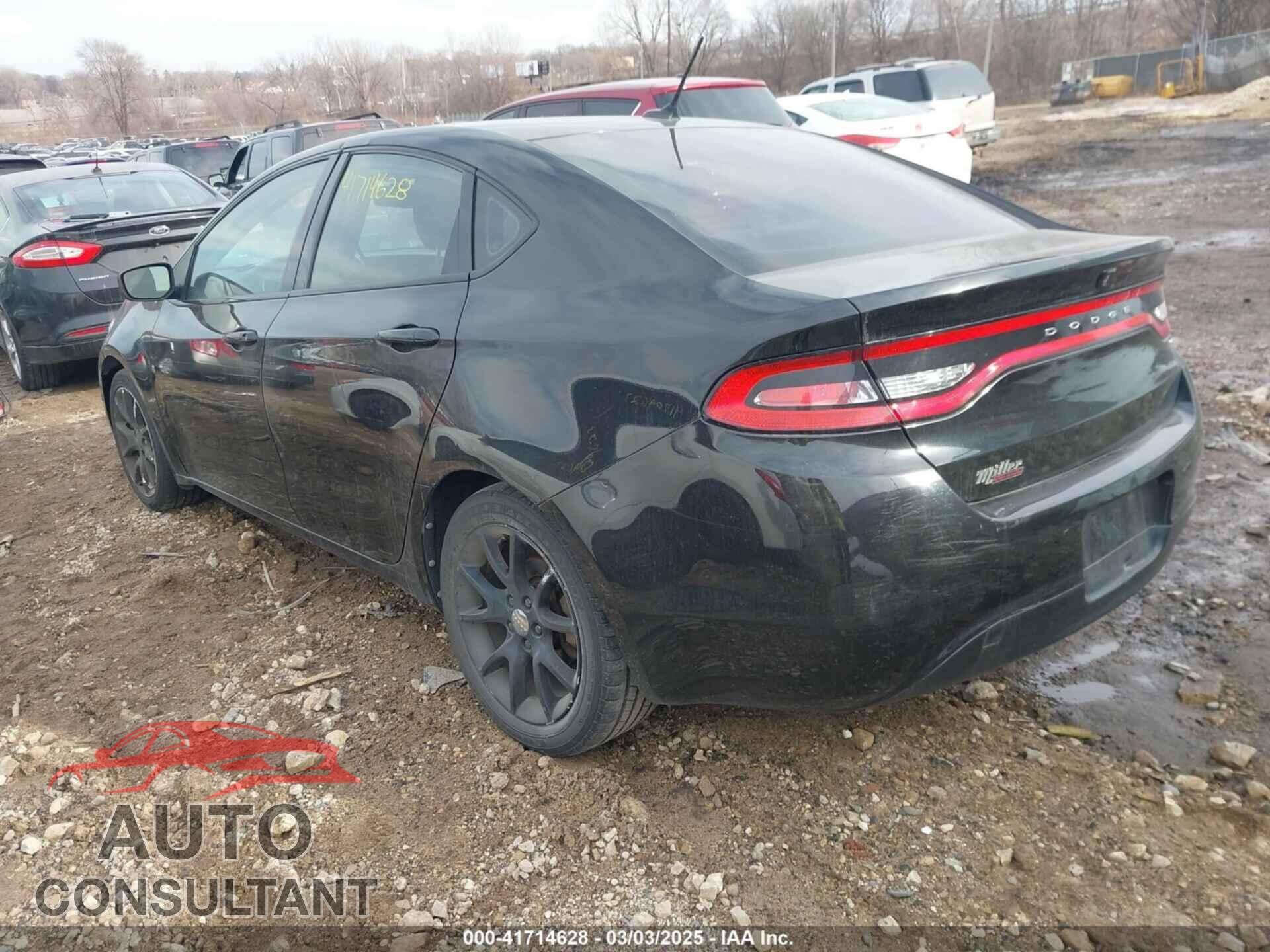 DODGE DART 2013 - 1C3CDFBA1DD226433