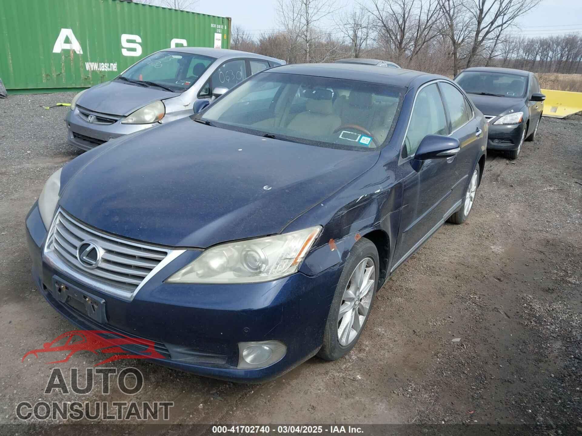 LEXUS ES 350 2011 - JTHBK1EG7B2460700