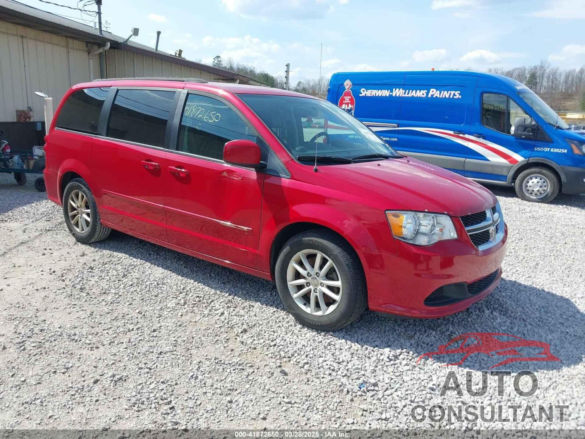 DODGE GRAND CARAVAN 2016 - 2C4RDGCG0GR140479