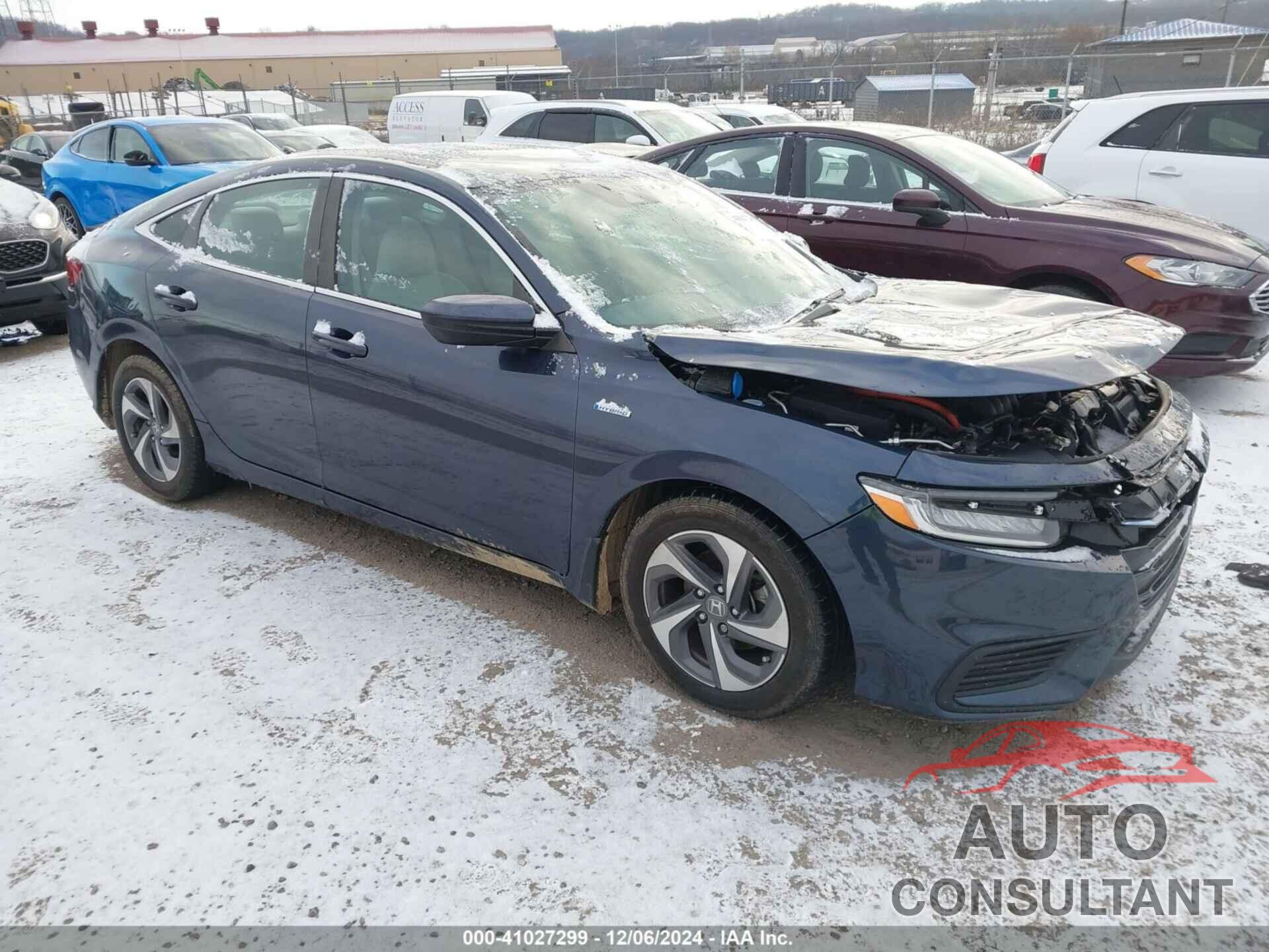HONDA INSIGHT 2019 - 19XZE4F17KE014584