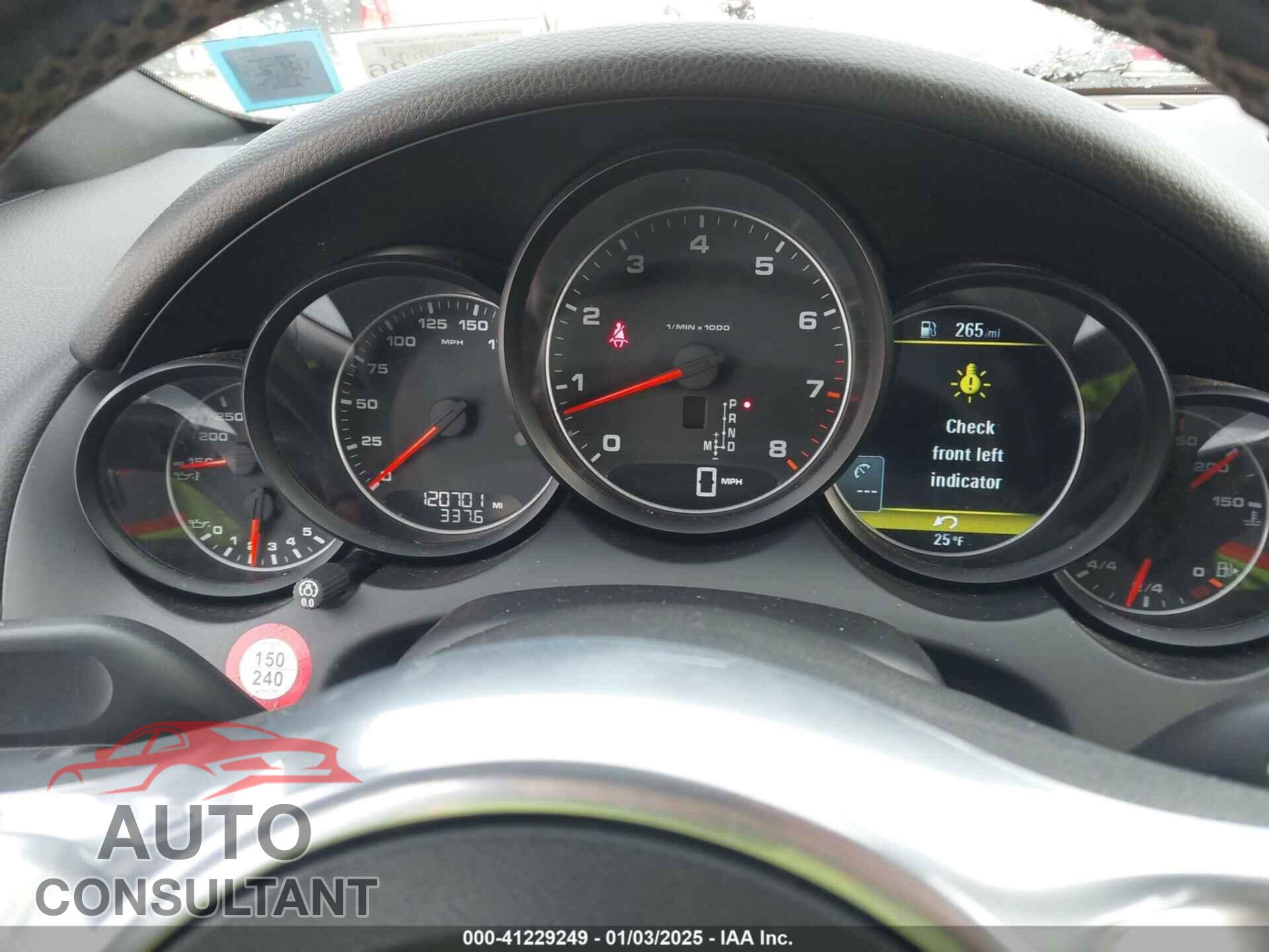 PORSCHE CAYENNE 2014 - WP1AA2A27ELA93763