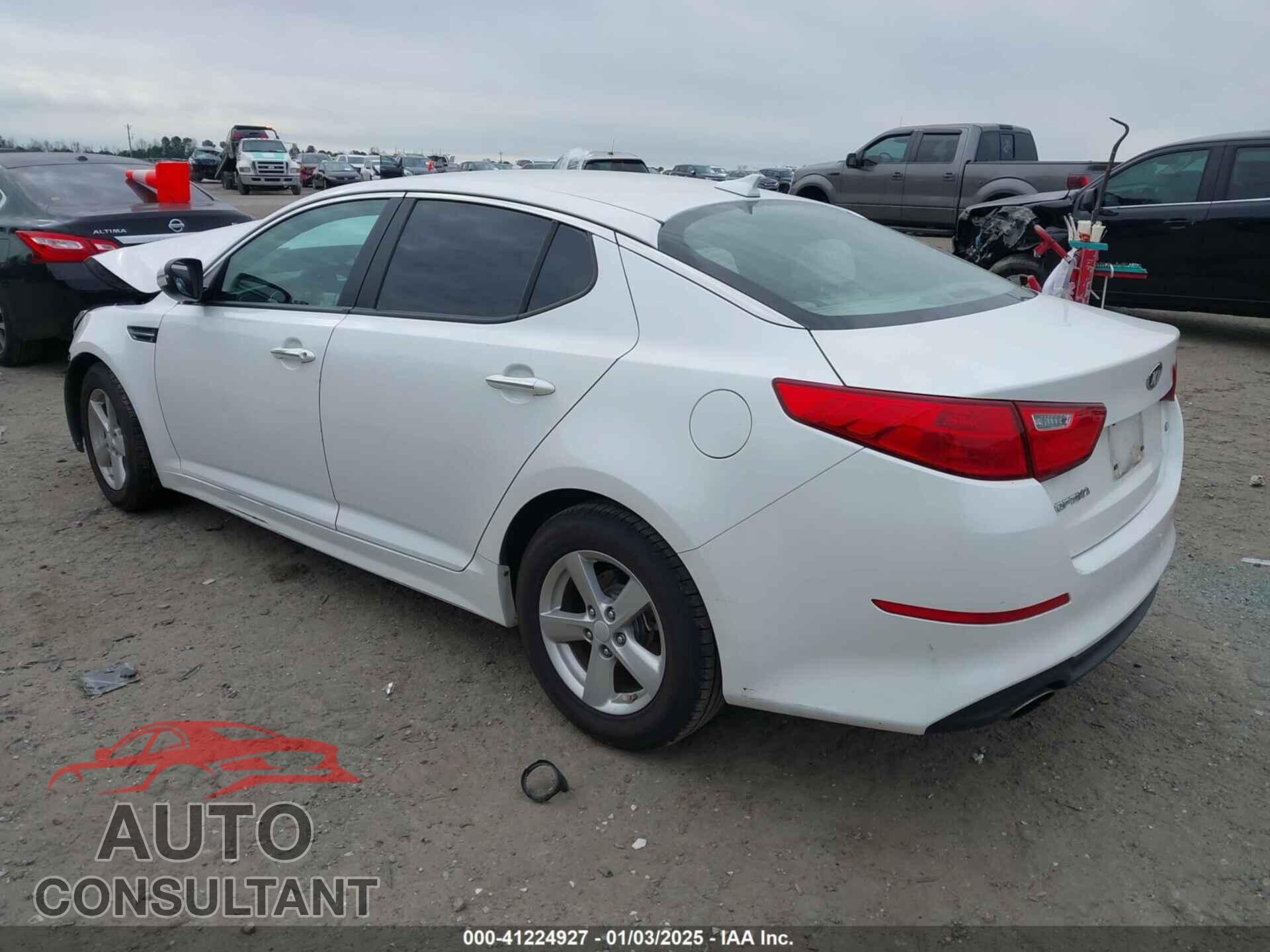KIA OPTIMA 2015 - KNAGM4A70F5626212
