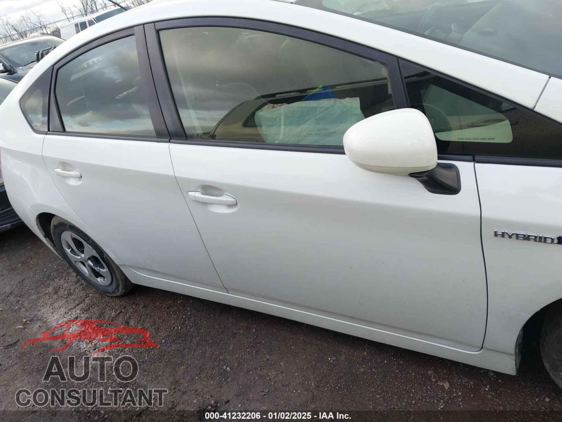 TOYOTA PRIUS 2013 - JTDKN3DU8D5544487