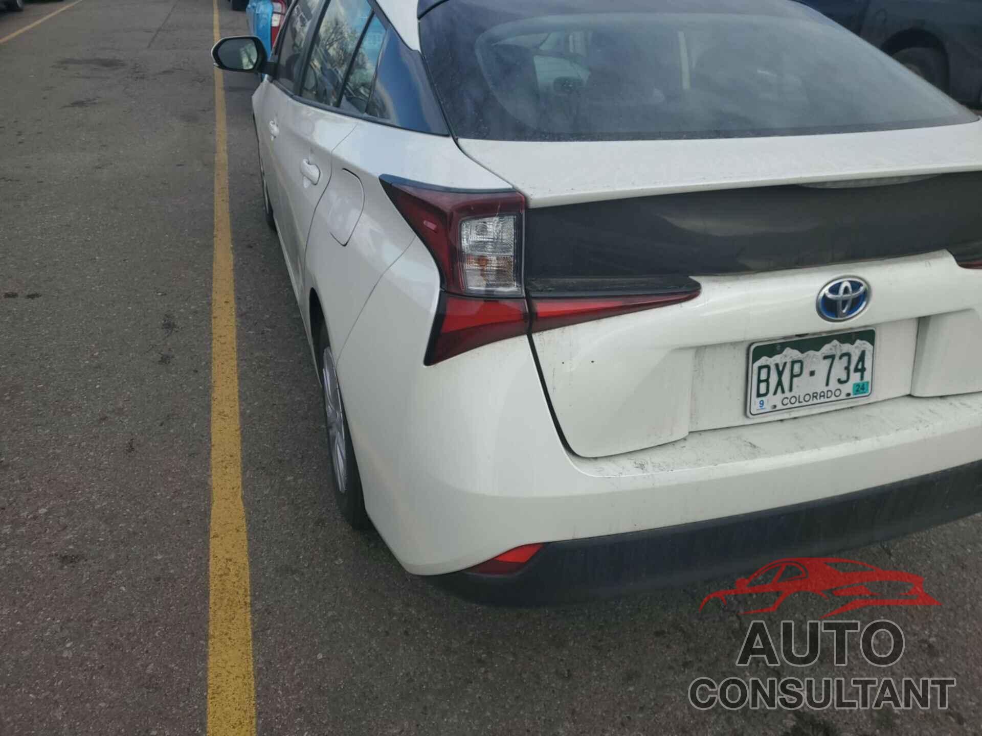 TOYOTA PRIUS 2019 - JTDKARFU3K3071439