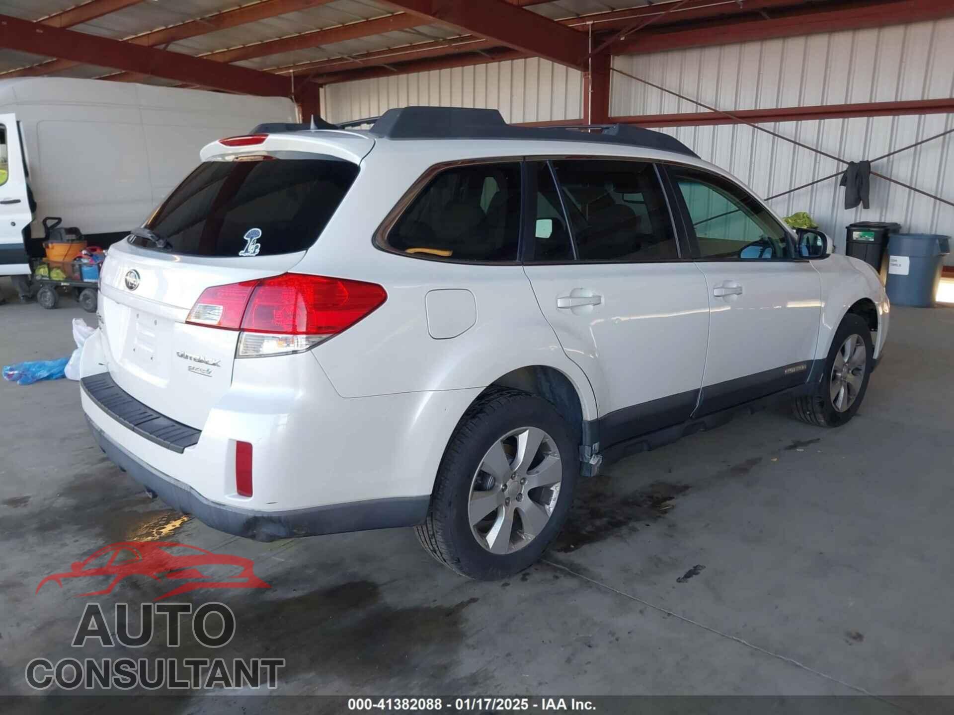 SUBARU OUTBACK 2011 - 4S4BRBKC4B3316838