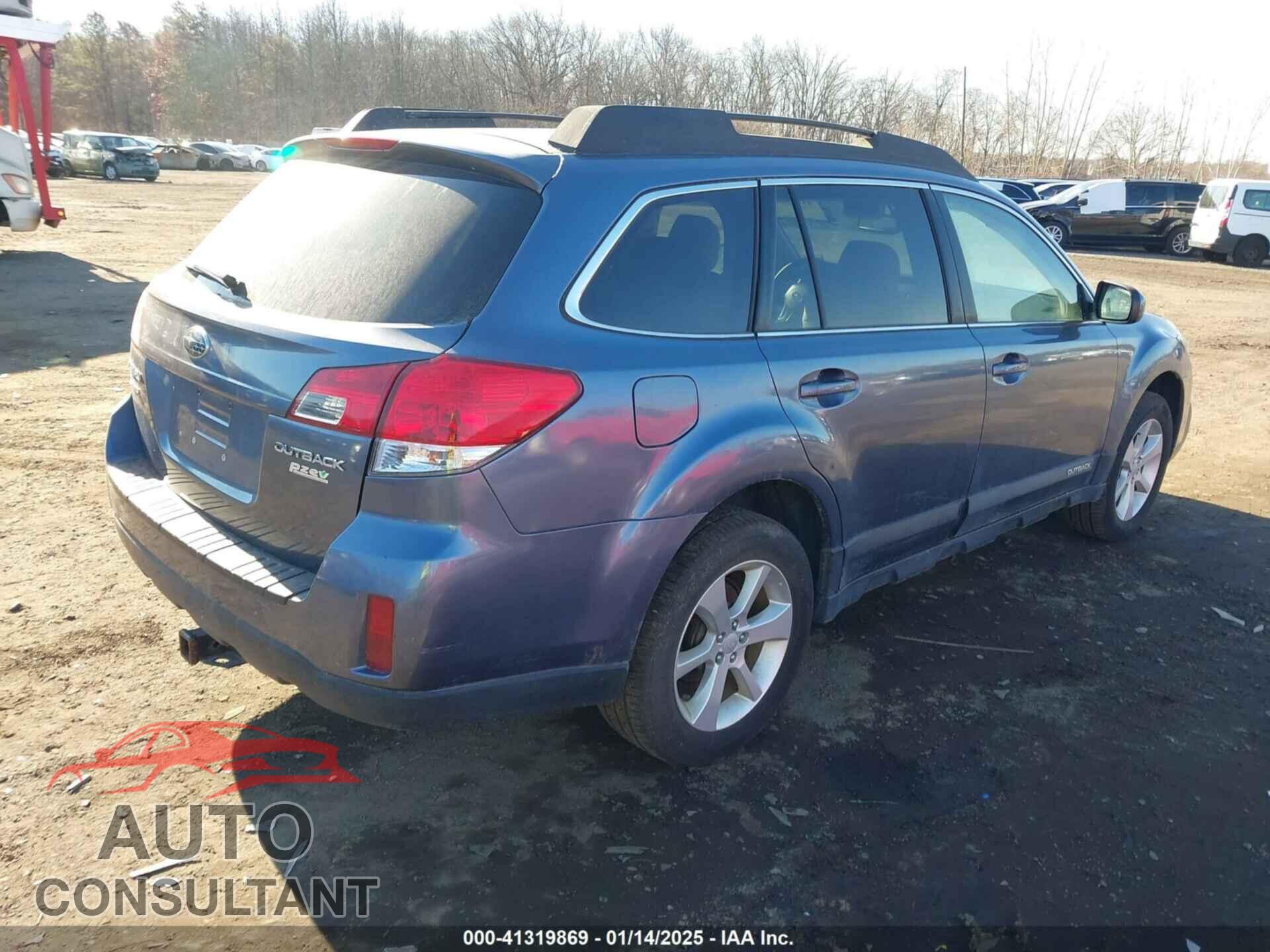 SUBARU OUTBACK 2013 - 4S4BRBGC9D3309489