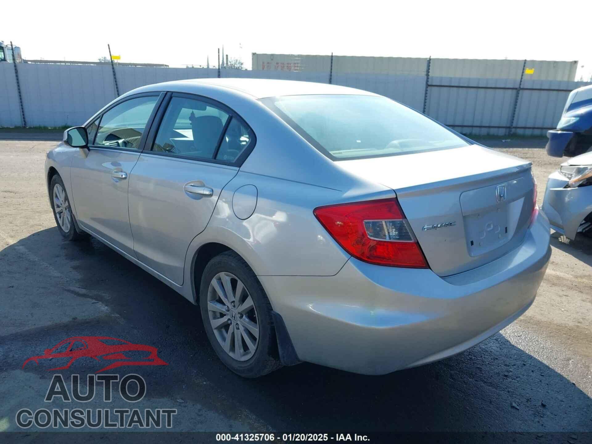 HONDA CIVIC 2012 - 19XFB2F84CE092125