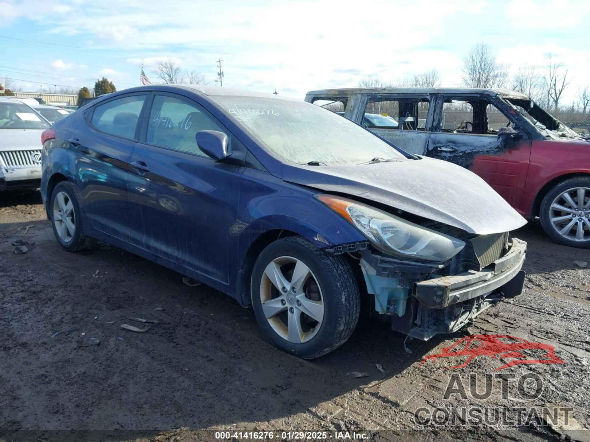 HYUNDAI ELANTRA 2013 - 5NPDH4AE5DH239984