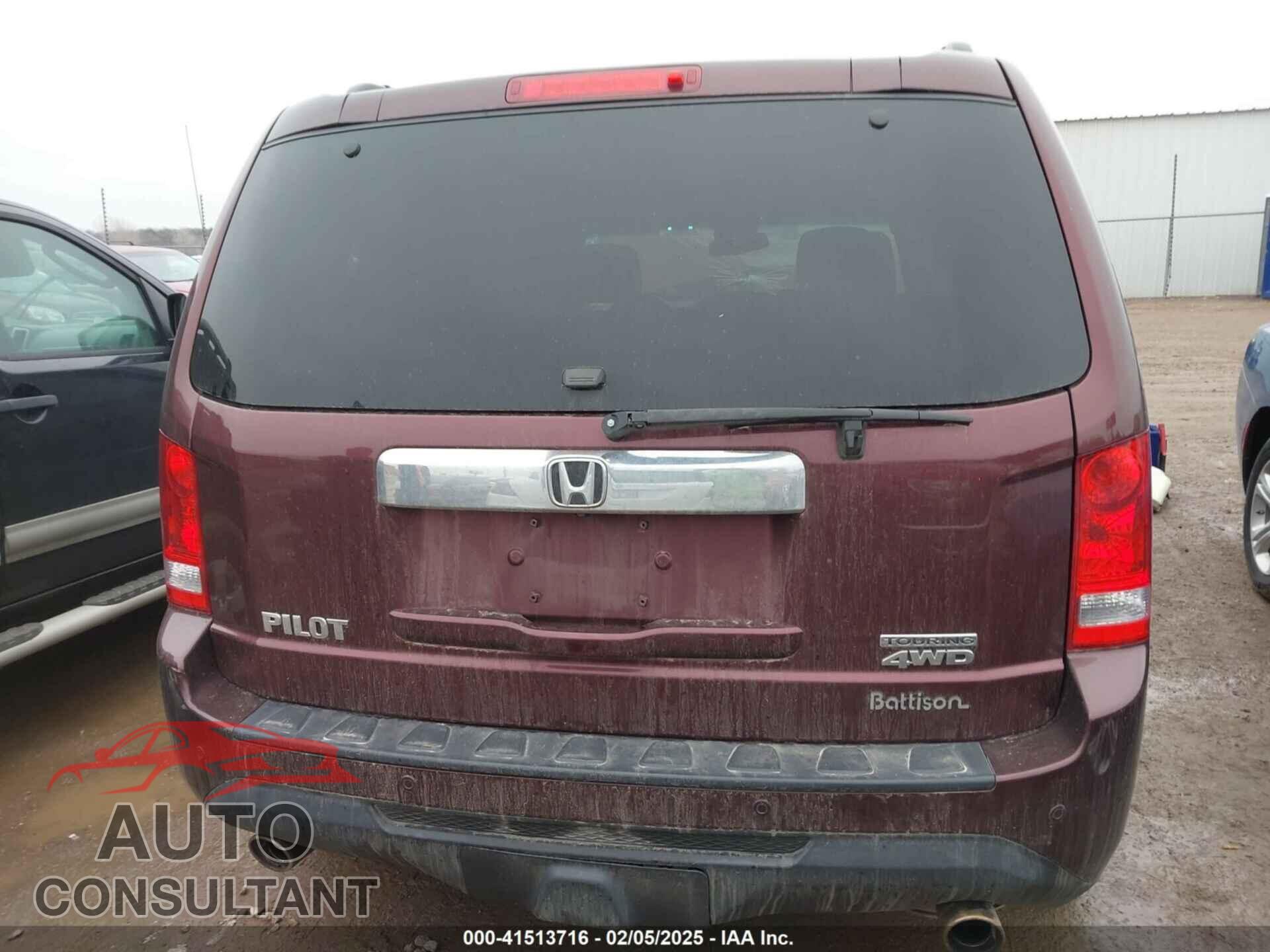 HONDA PILOT 2013 - 5FNYF4H92DB014906