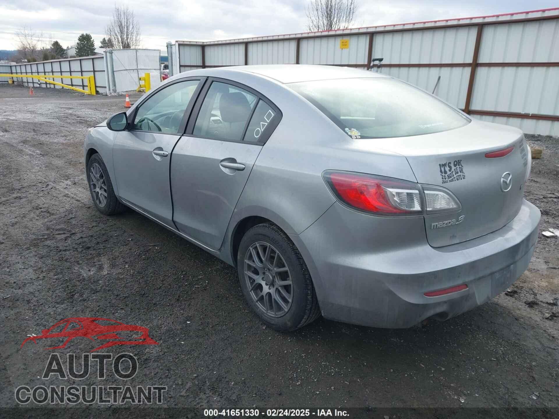 MAZDA MAZDA3 2013 - JM1BL1TF6D1701339